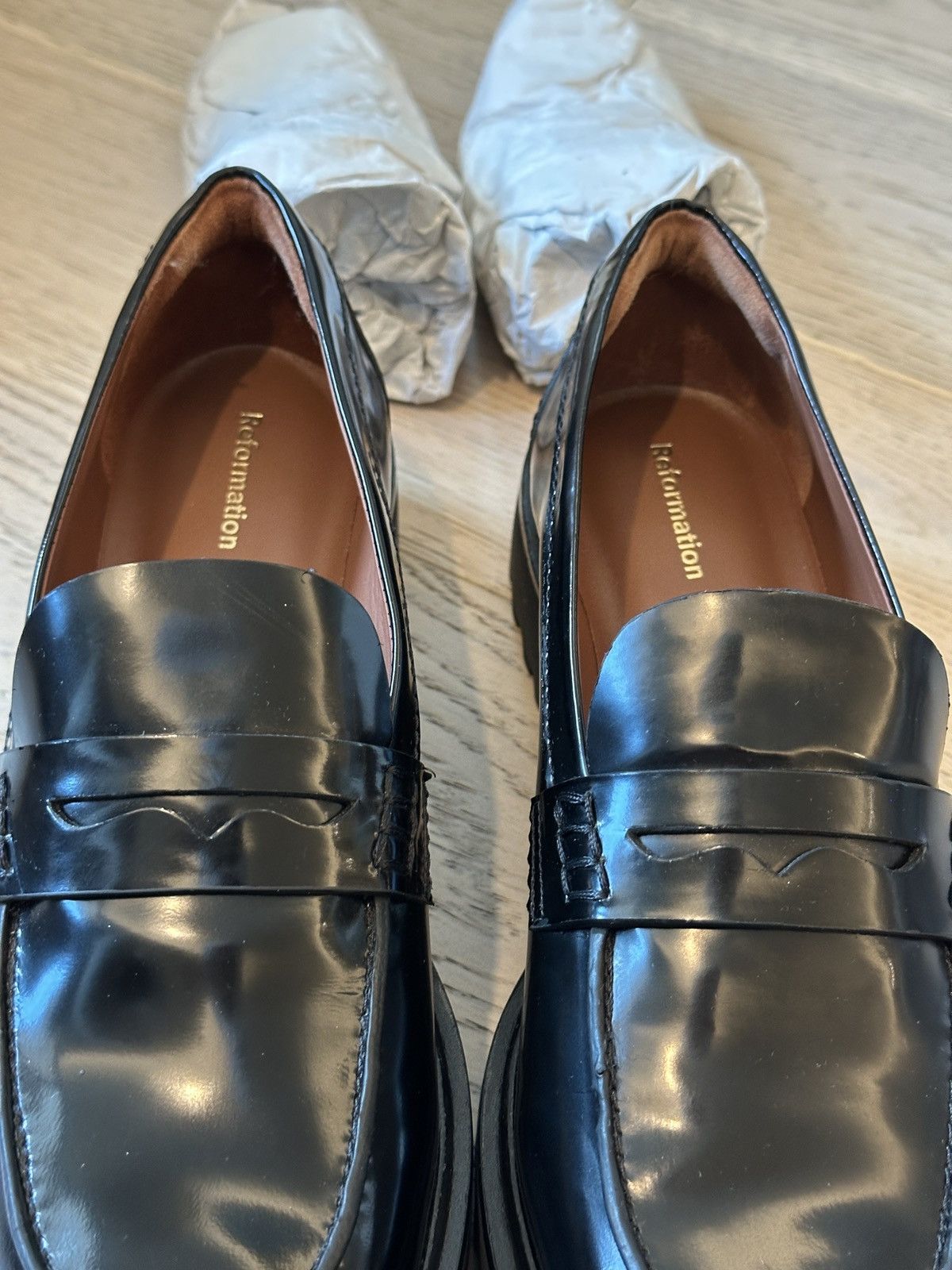 Reformation Reformation Agathea Chunky Loafer Women’s 7.5 US Size US 7.5 / IT 37.5 - 7 Thumbnail