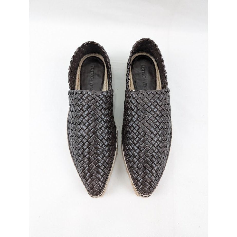 Bottega Veneta o1rshd1 Espadrilles Leather Tubular Nappa in Fondant Size US 8 / EU 41 - 14 Thumbnail