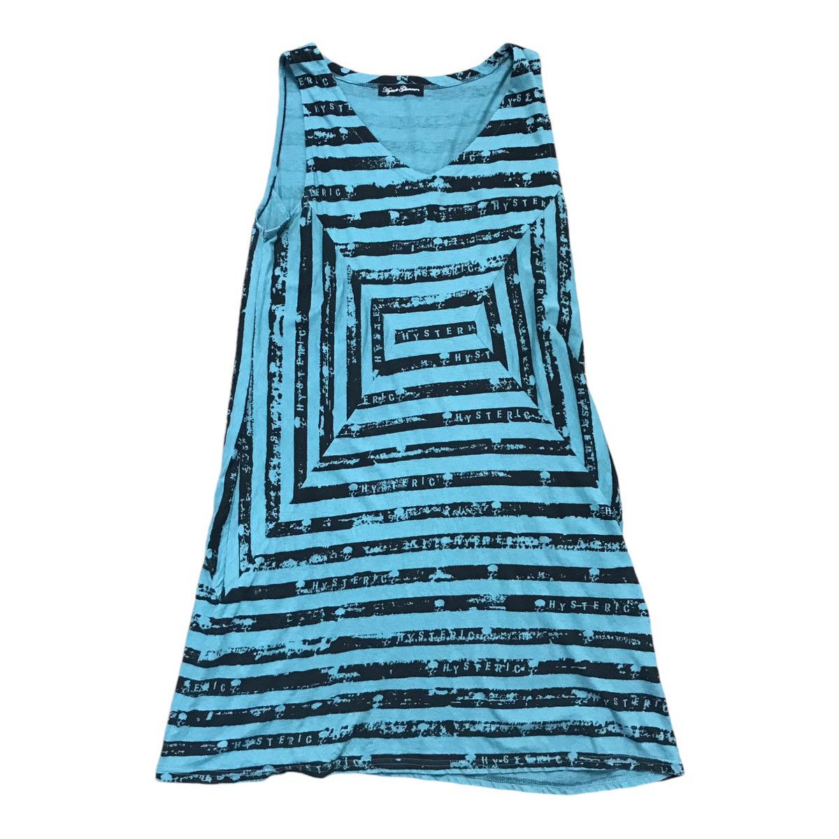 Hysteric Glamour × Japanese Brand Hysteric Glamour Full Print Skull Distress Singlet Size US S / EU 44-46 / 1 - 1 Thumbnail