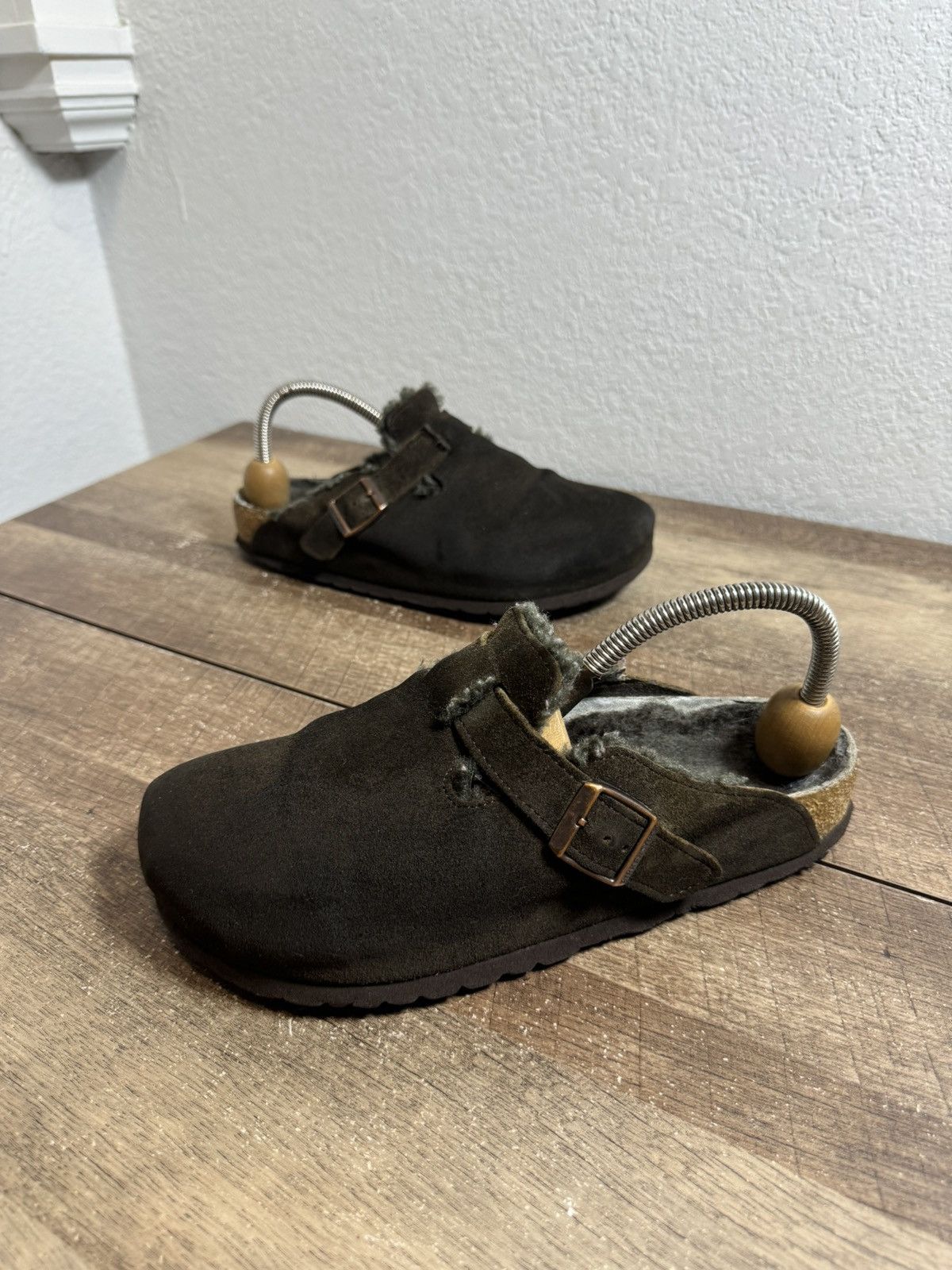 Birkenstock Birkenstock Boston Shearling Clogs US 8 Women's Fur Lined Size US 8 / IT 38 - 2 Thumbnail