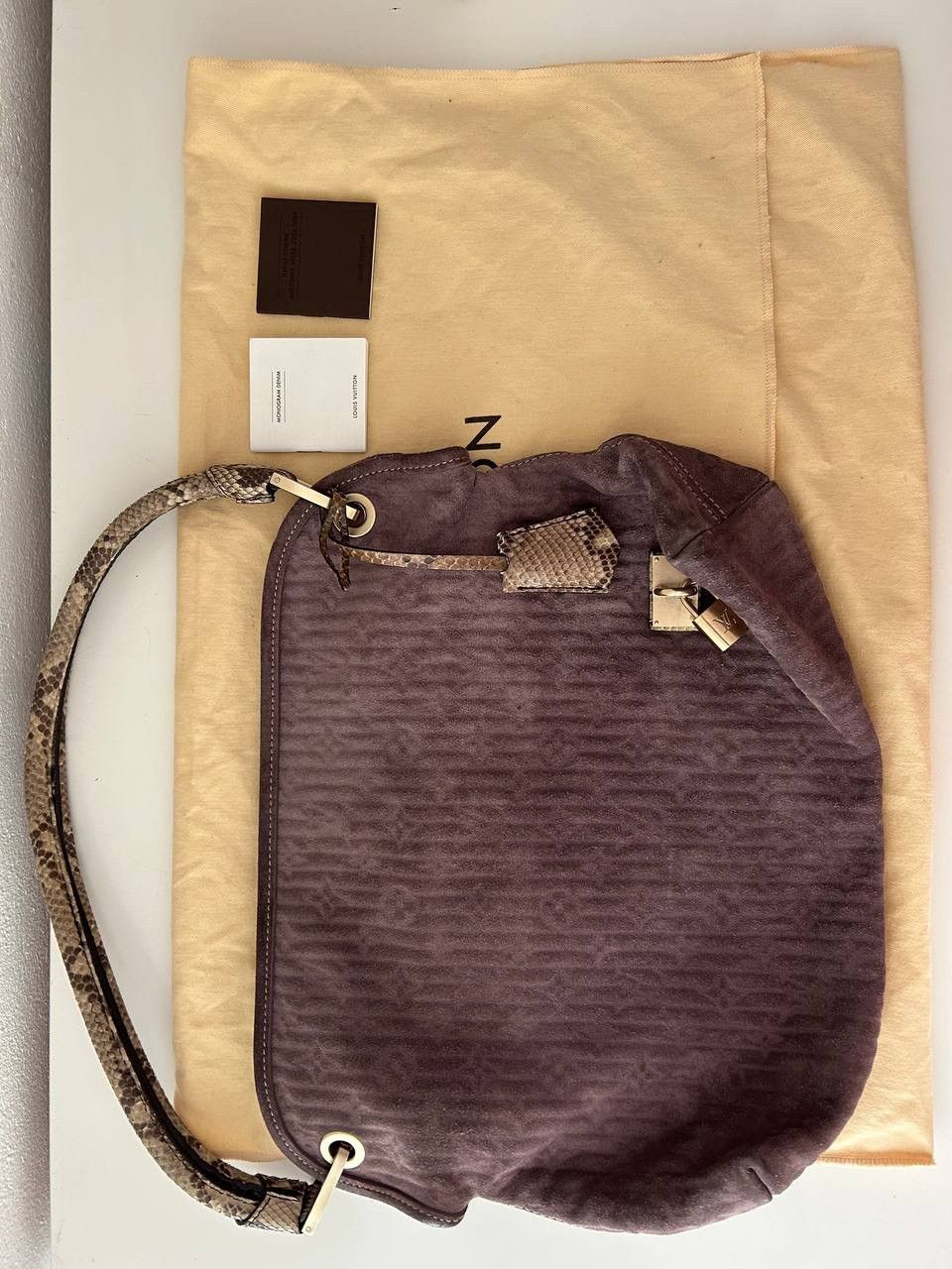 Louis Vuitton Louis Vuitton whisper Tasche original leather Monogram Bag Size ONE SIZE - 6 Thumbnail