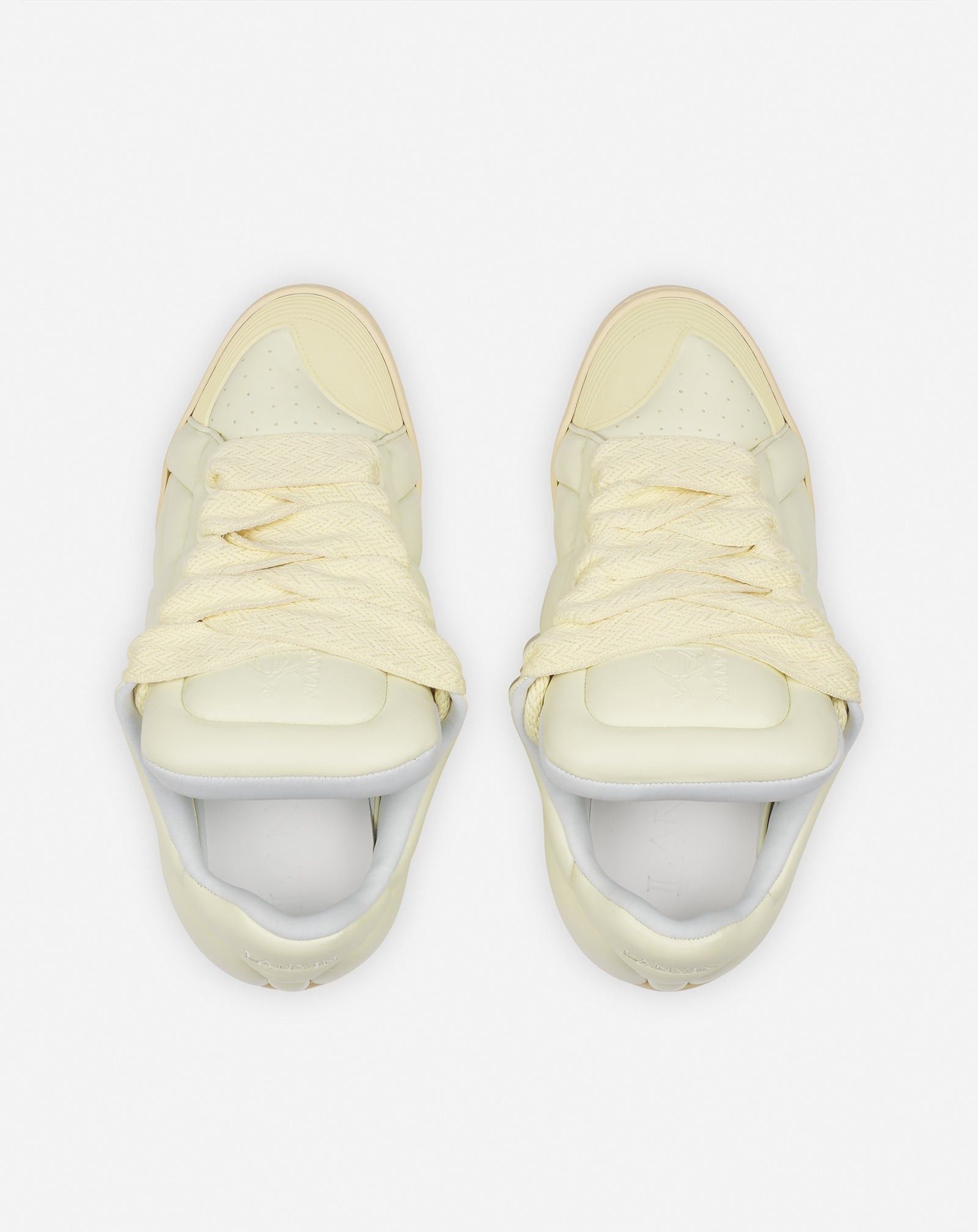 Lanvin o1y0125 Low-Top Sneakers in Ivory Size US 8 / EU 41 - 5 Thumbnail