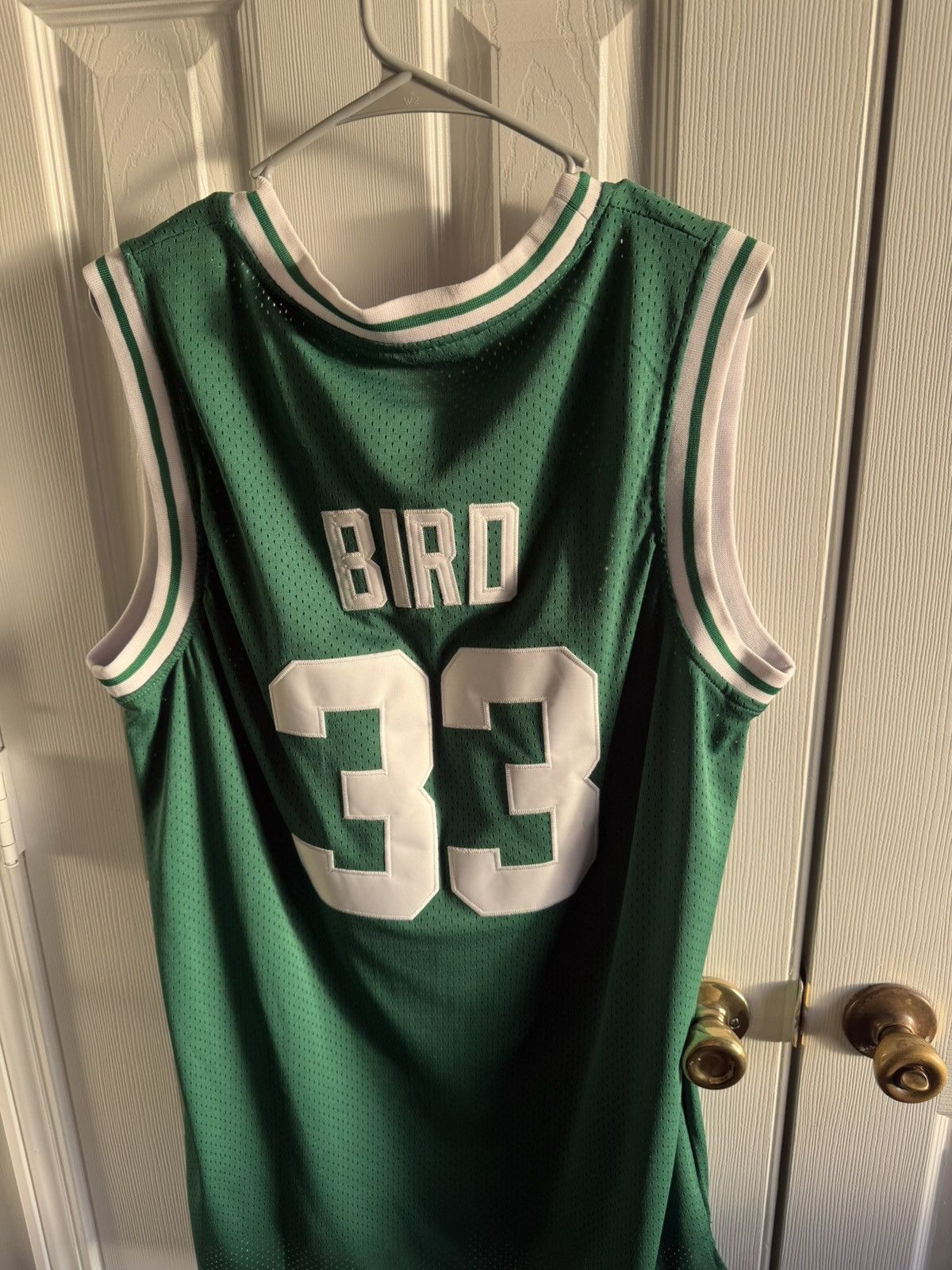 NBA Larry Bird #33 Boston Celtics Mitchell & Ness Jersey Size US XXL / EU 58 / 5 - 2 Thumbnail