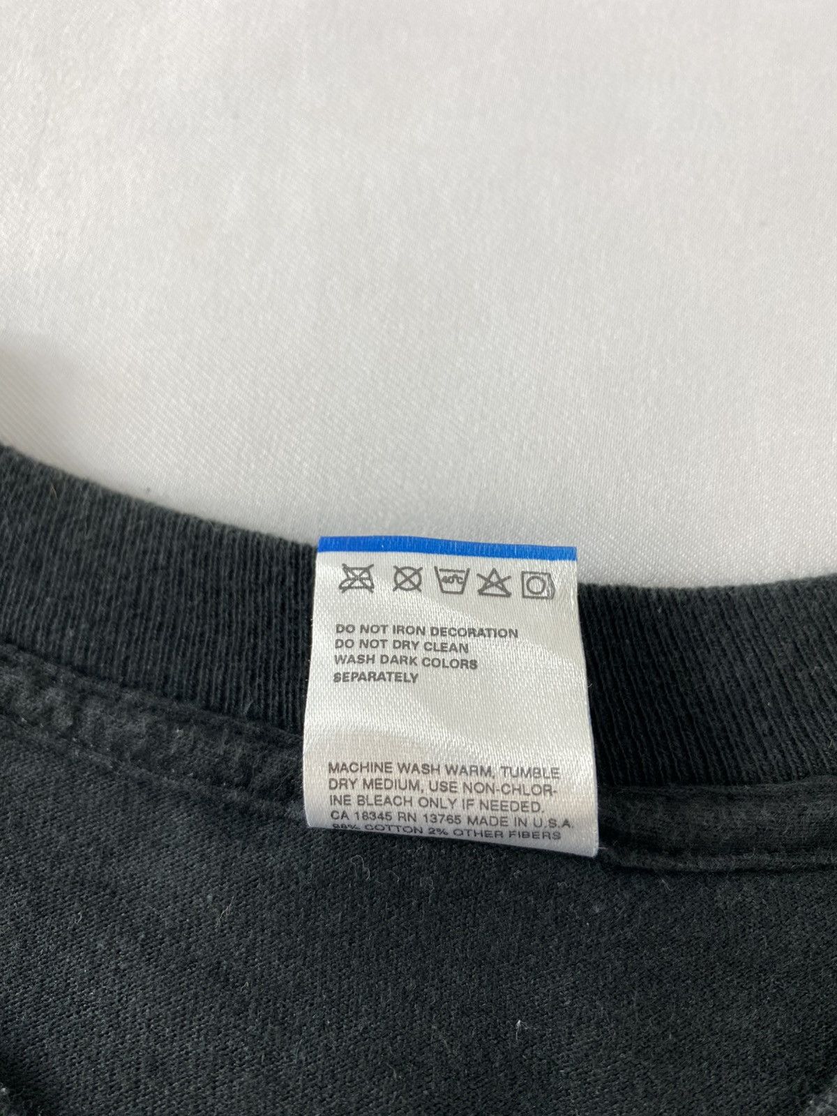 Fruit Of The Loom 90s B-105 Fm Radio Channel Stylized Logo Graphic Printed Tee Size US XL / EU 56 / 4 - 7 Thumbnail