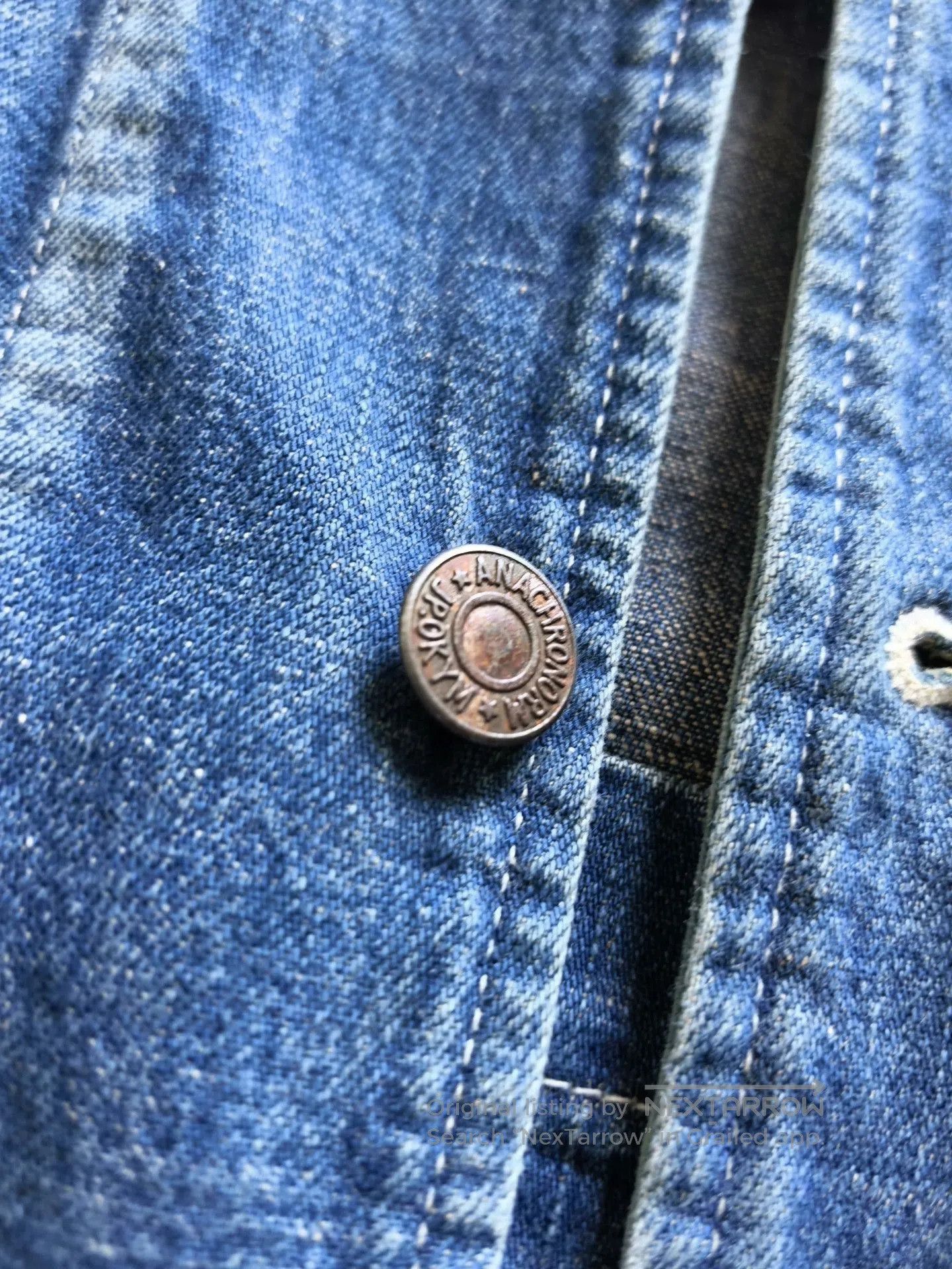 ANACHRONORM anachronorm denim hunting jacket for men. Size US M / EU 48-50 / 2 - 6 Thumbnail