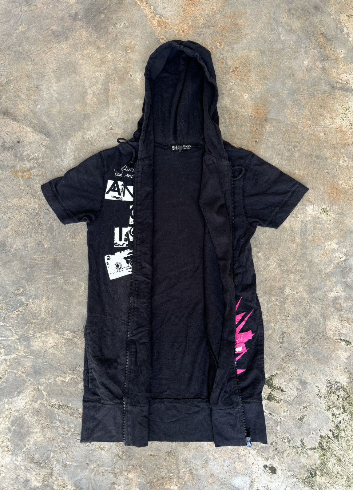 Hysteric Glamour × If Six Was Nine × Japanese Brand Hell cat punk not dead Ifsxi Punk style Hoodie Size US S / EU 44-46 / 1 - 3 Thumbnail