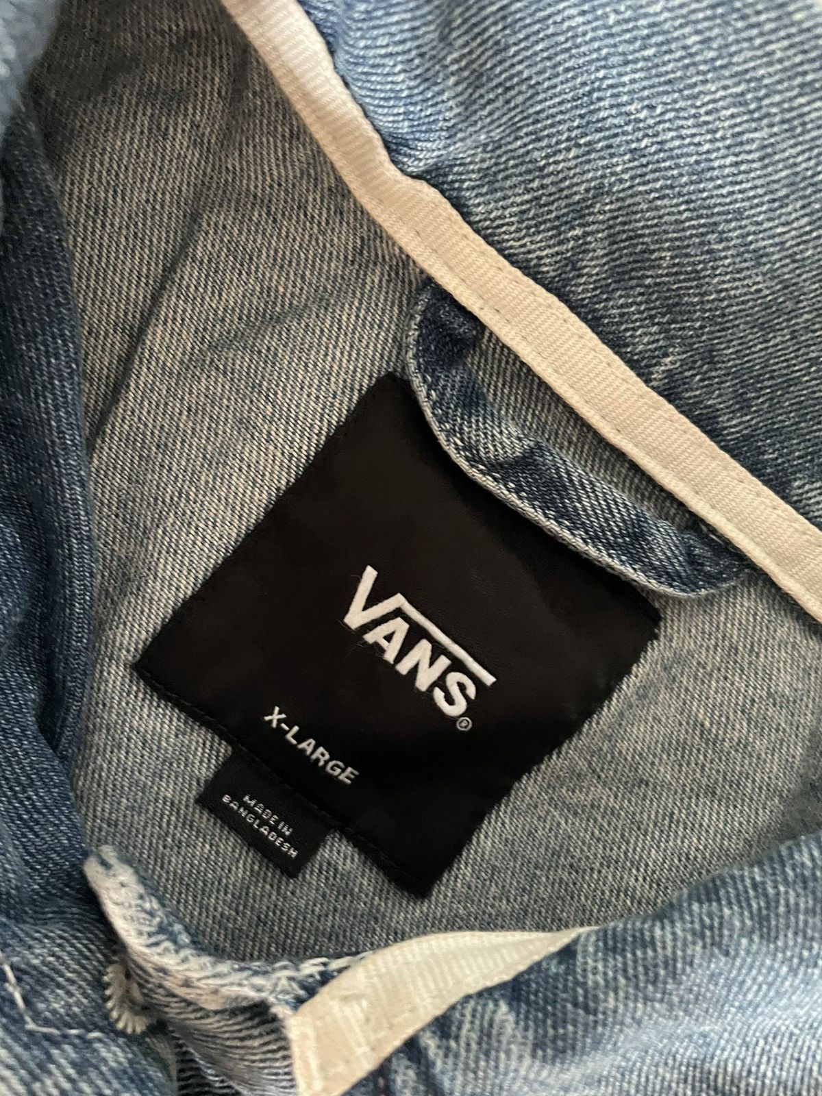 Vans Vans Drill Chore Denim Jacket Size US XL / EU 56 / 4 - 3 Thumbnail