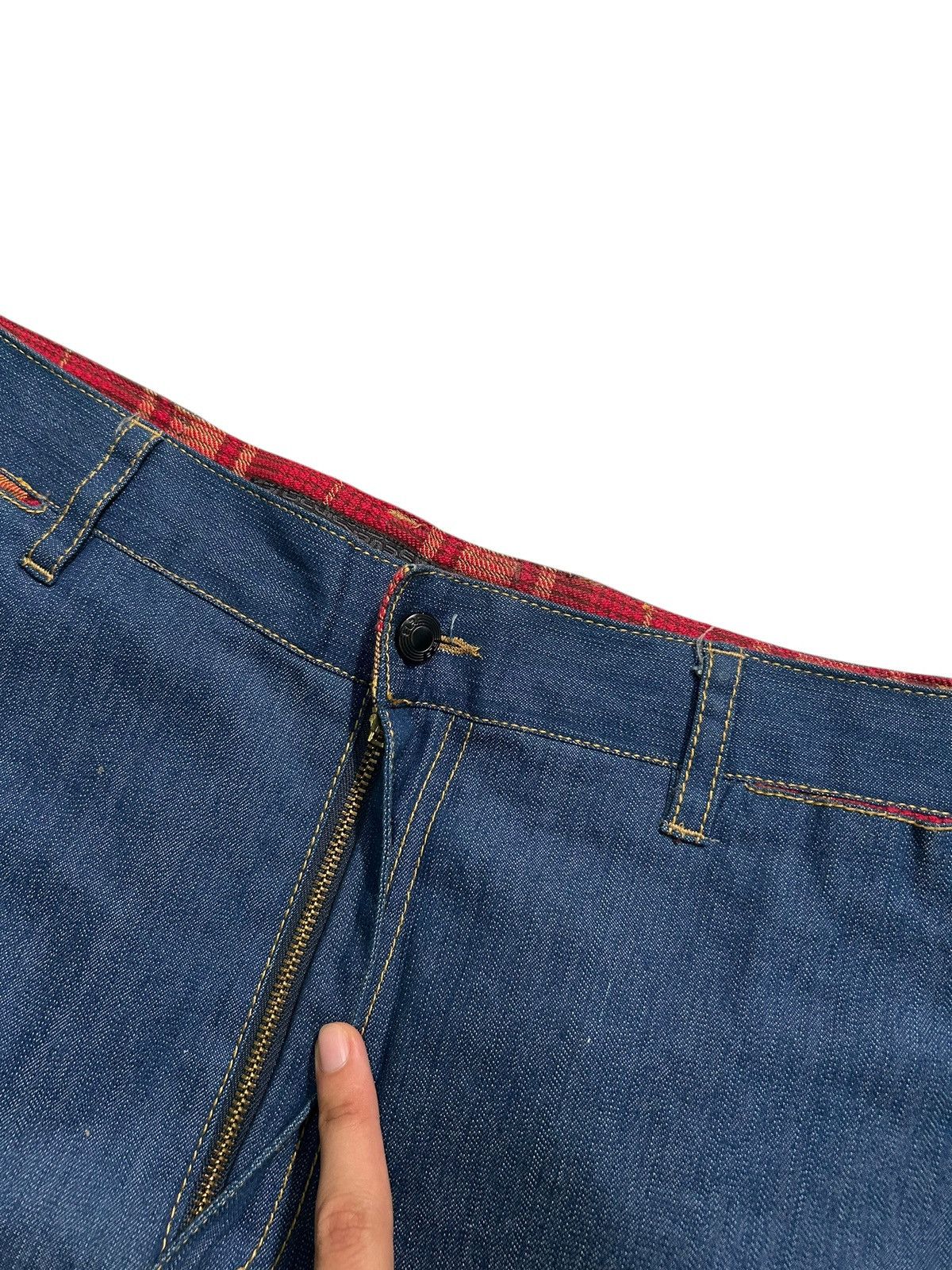 Japanese Brand × Kapital × Vintage Japanese Punk Hip Hop Style Ever LastingRide Denim Jeans Size US 34 / EU 50 - 10 Thumbnail