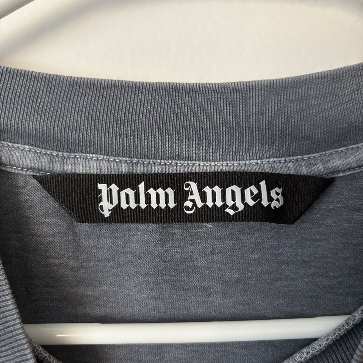 Palm Angels Size M-Palm Angels Vintage T-shirt Navy gently worn SHIPASAP Size US M / EU 48-50 / 2 - 3 Thumbnail