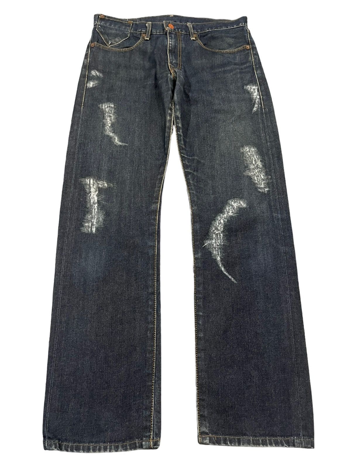 Levi's Vintage 90s Levis 505 Distressed Style Jeans Size US 32 / EU 48 - 1 Thumbnail