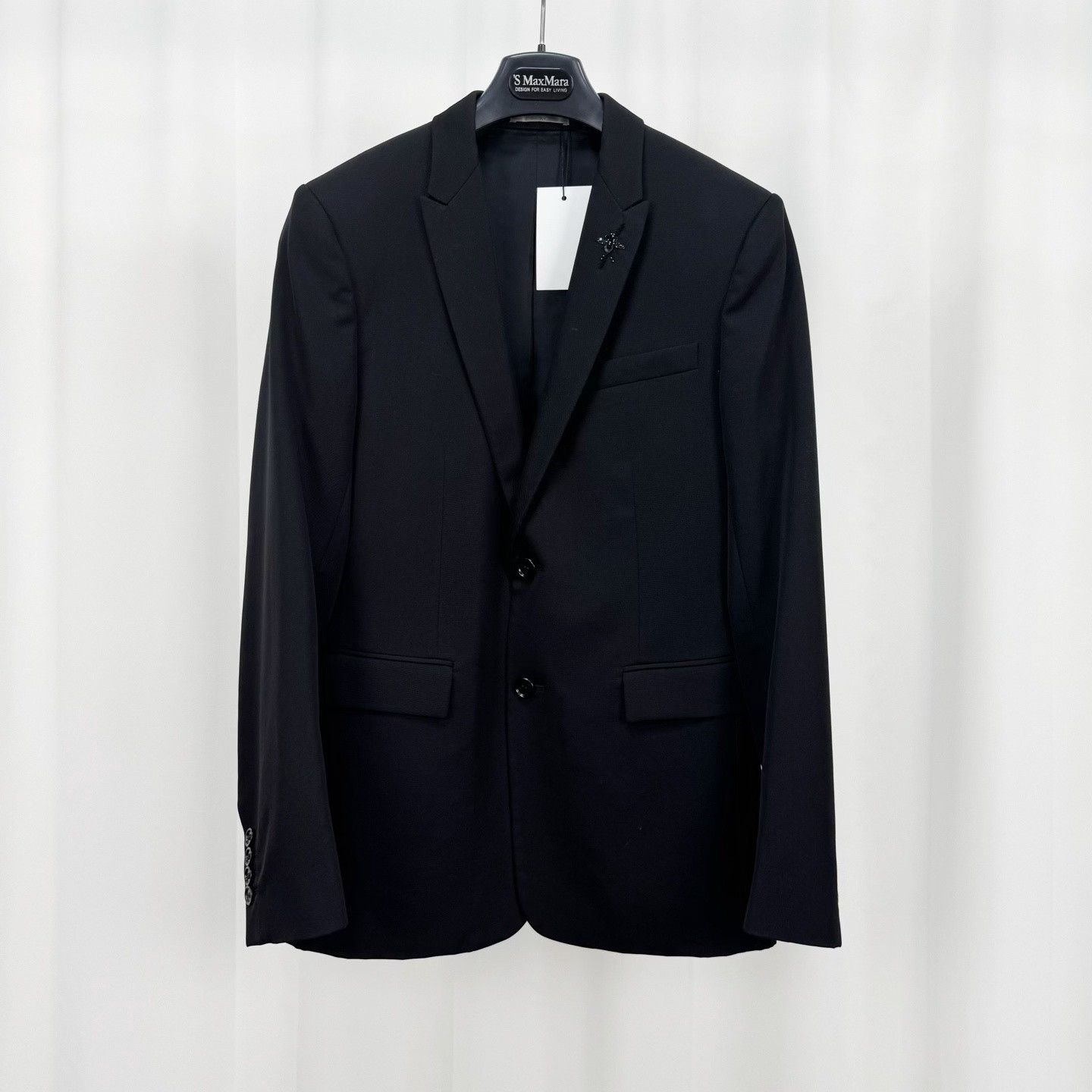 Dior Dior Beaded Sequin Bee Wool Blazer Size US S / EU 44-46 / 1 - 1 Thumbnail