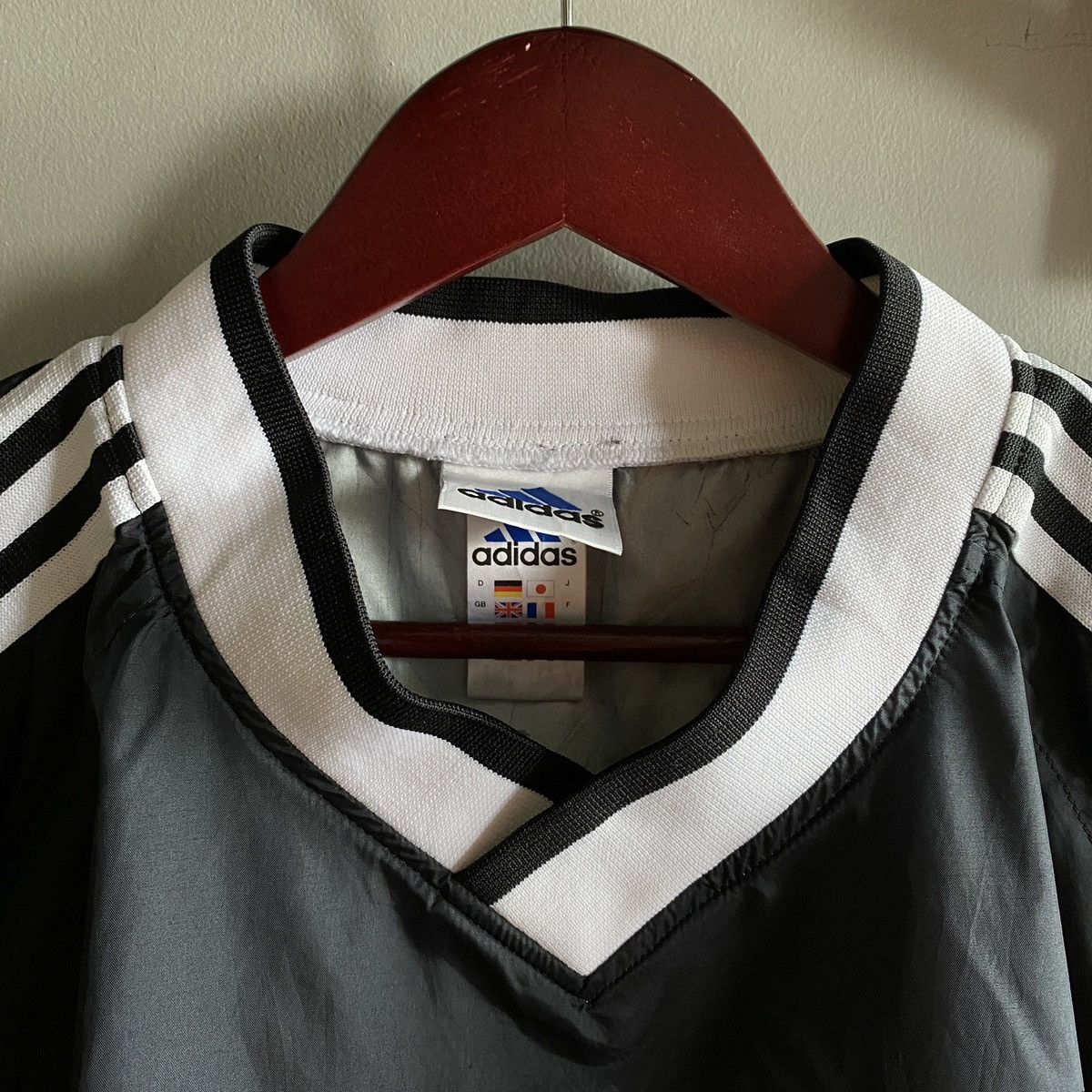 Adidas Adidas Pullover Coach Long Sleeve Jersey Polyester Size US L / EU 52-54 / 3 - 2 Thumbnail