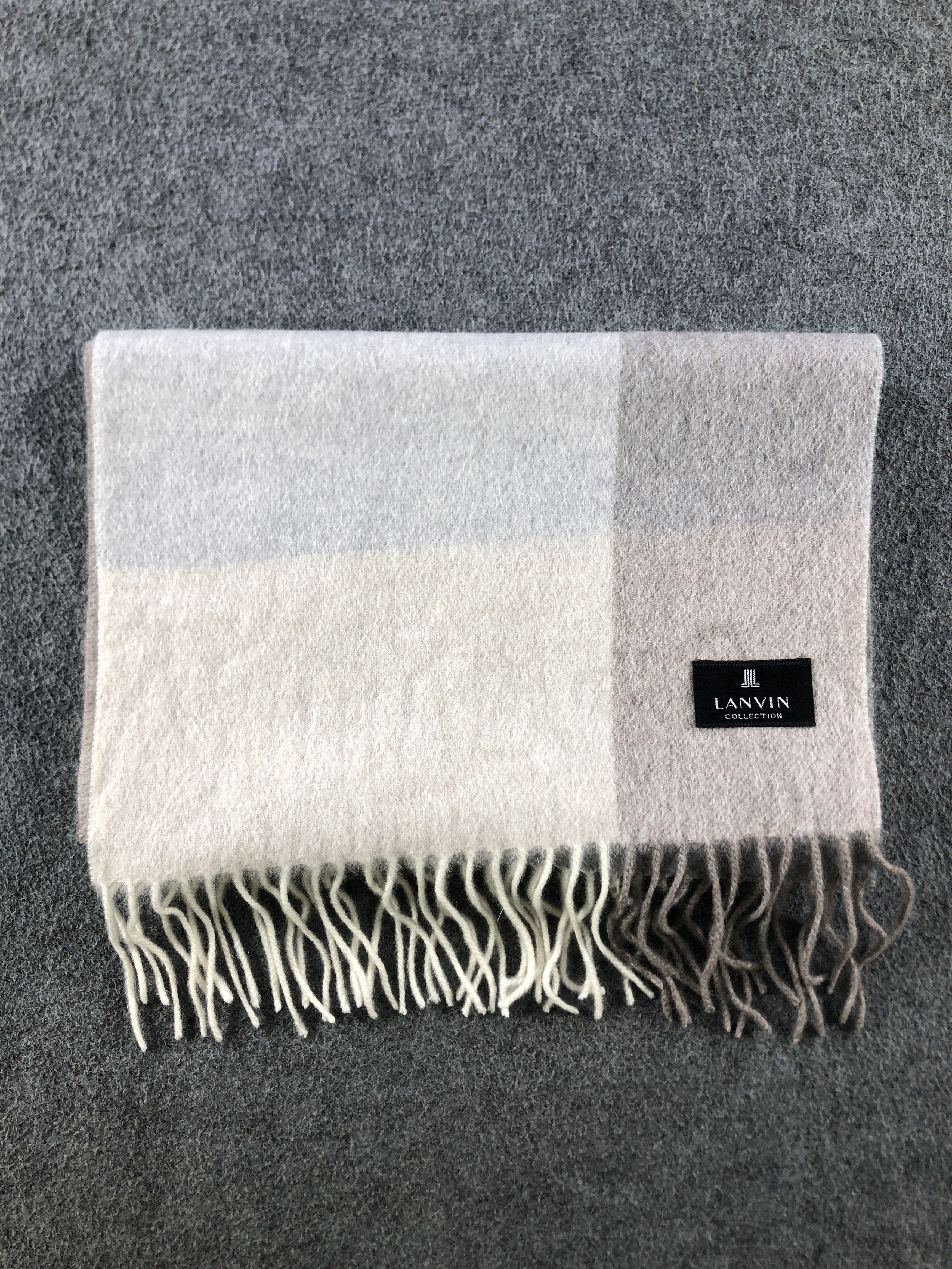 Lanvin Lanvin Cashmere Scarf / Muffler / Neckwear P746 Size ONE SIZE - 7 Thumbnail