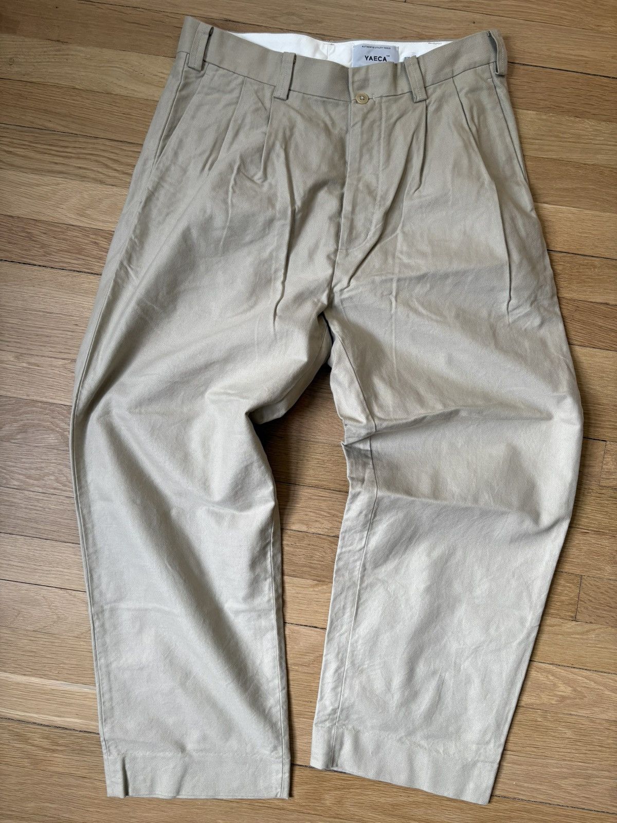 YAECA Made In Japan Cotton Chinos Size US 34 / EU 50 - 1 Thumbnail