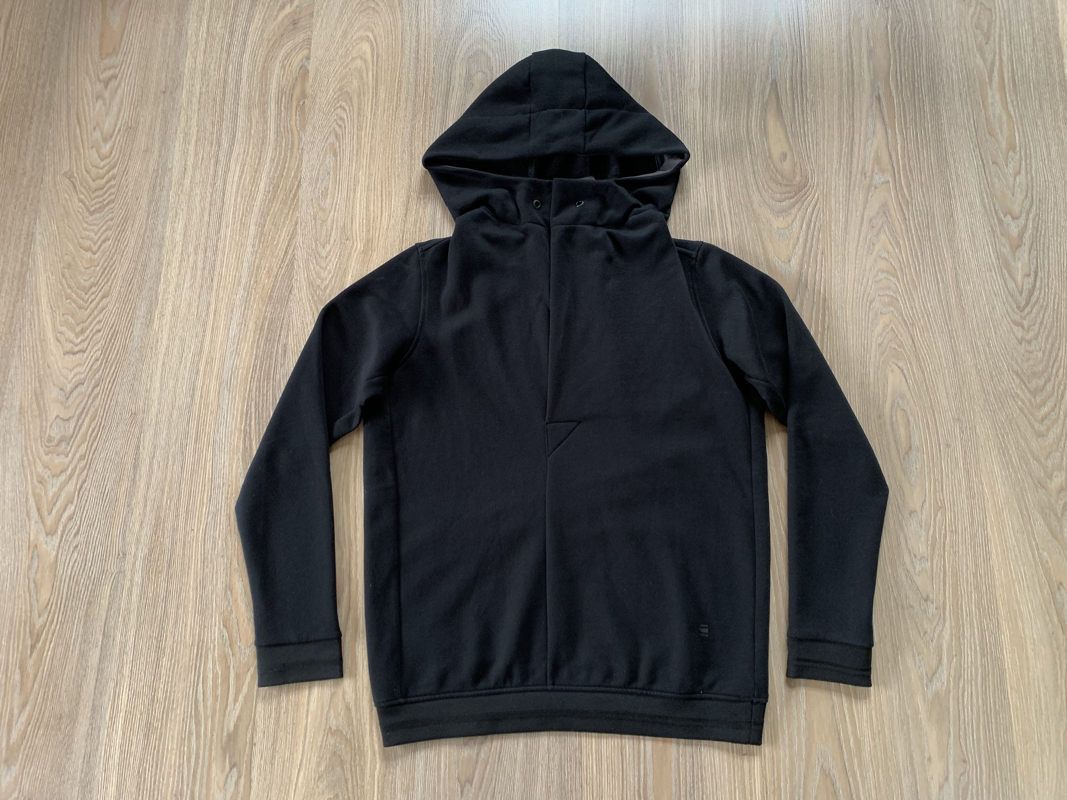 Designer × G-Star Womens G-Star Raw Xarin Slim Drapy Hdd Black Hoodie Size XL / US 12-14 / IT 48-50 - 2 Thumbnail