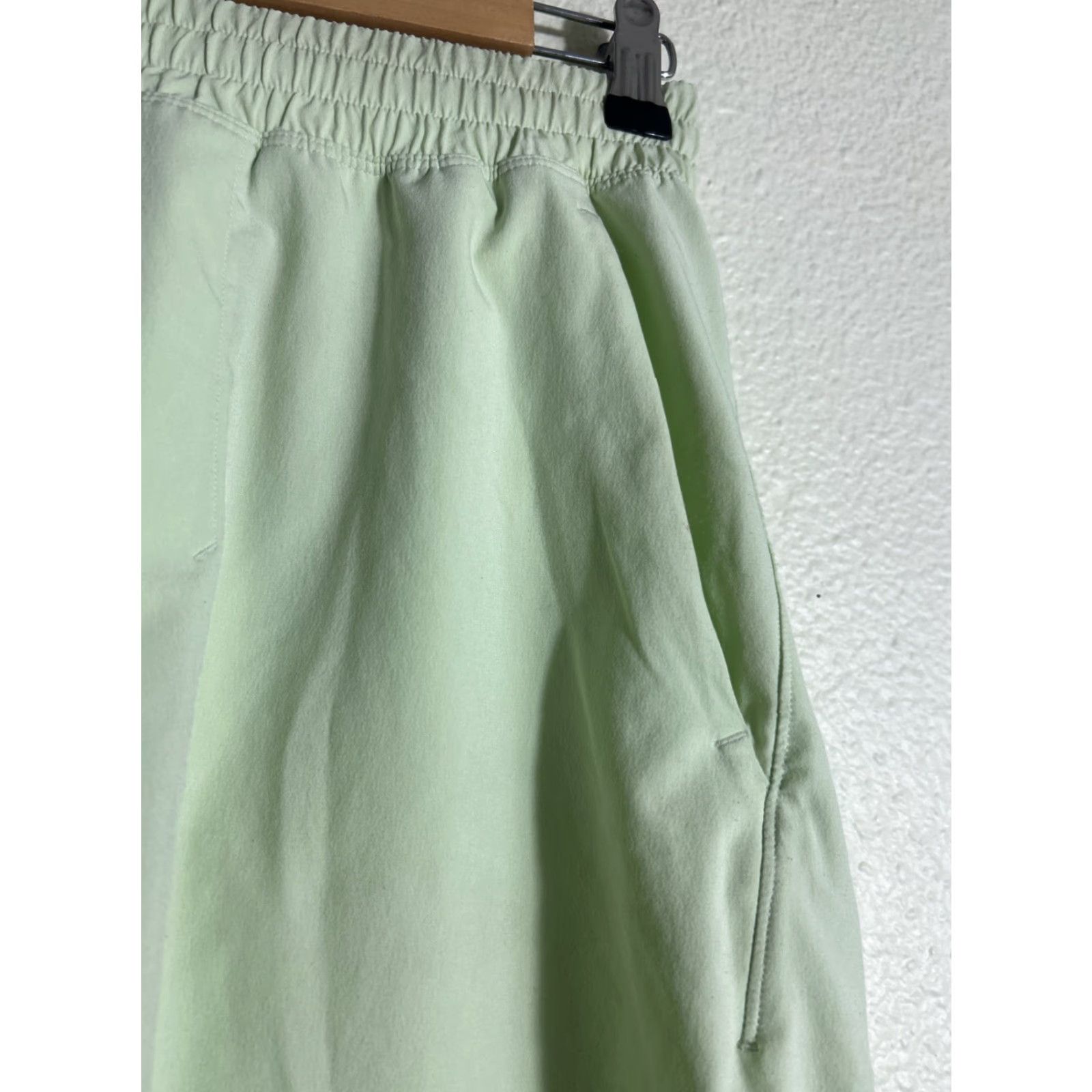 Lululemon Lululemon Pace Breaker Shorts Men Small Lime Green 27x10 Athletic Drawstring Lined Spring Summer" Size US 29 - 5 Thumbnail