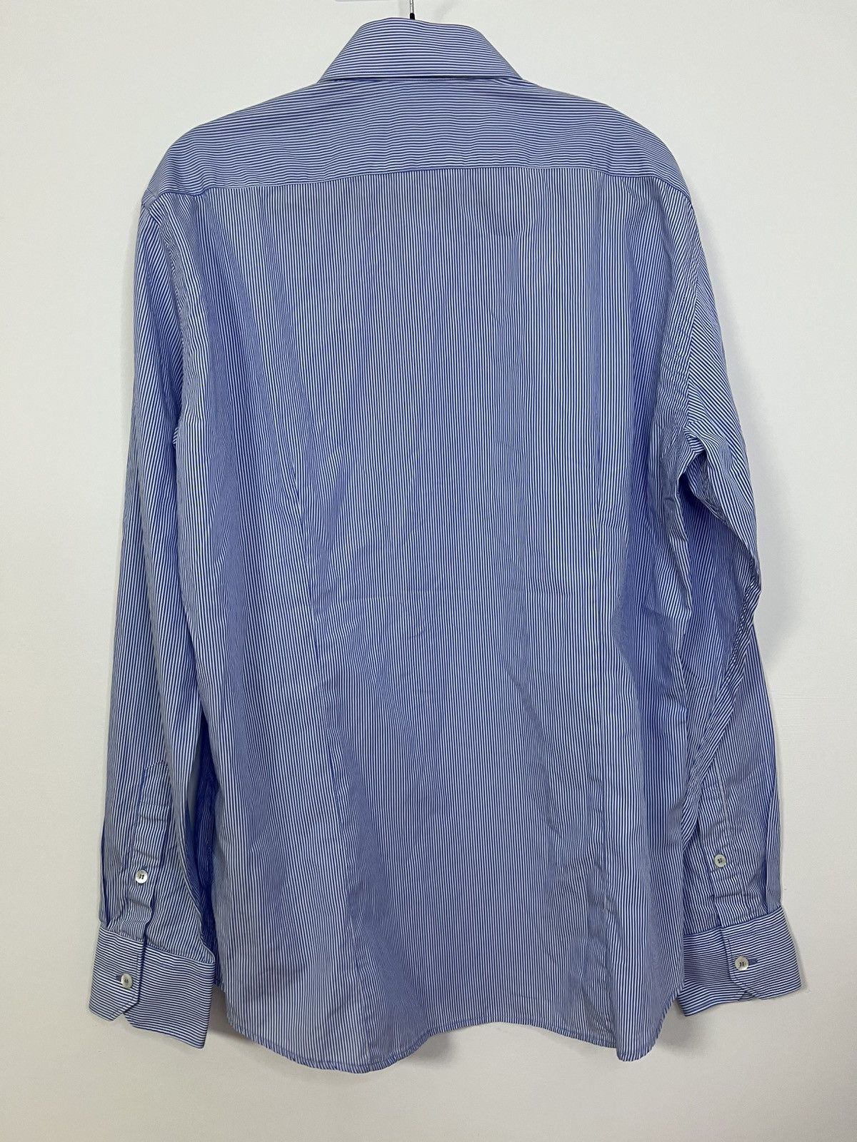 Roberto Cavalli Roberto Cavalli shirt timeless white blue L Size L / US 10 / IT 46 - 7 Thumbnail