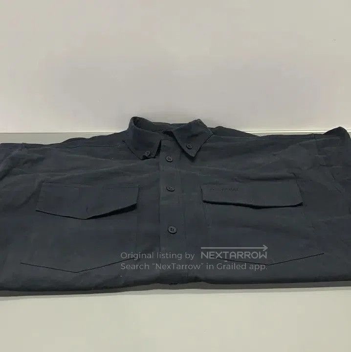 Balenciaga Balenciaga Black Long Sleeve Button-Up Shirt. Size US XXS / EU 40 - 4 Thumbnail