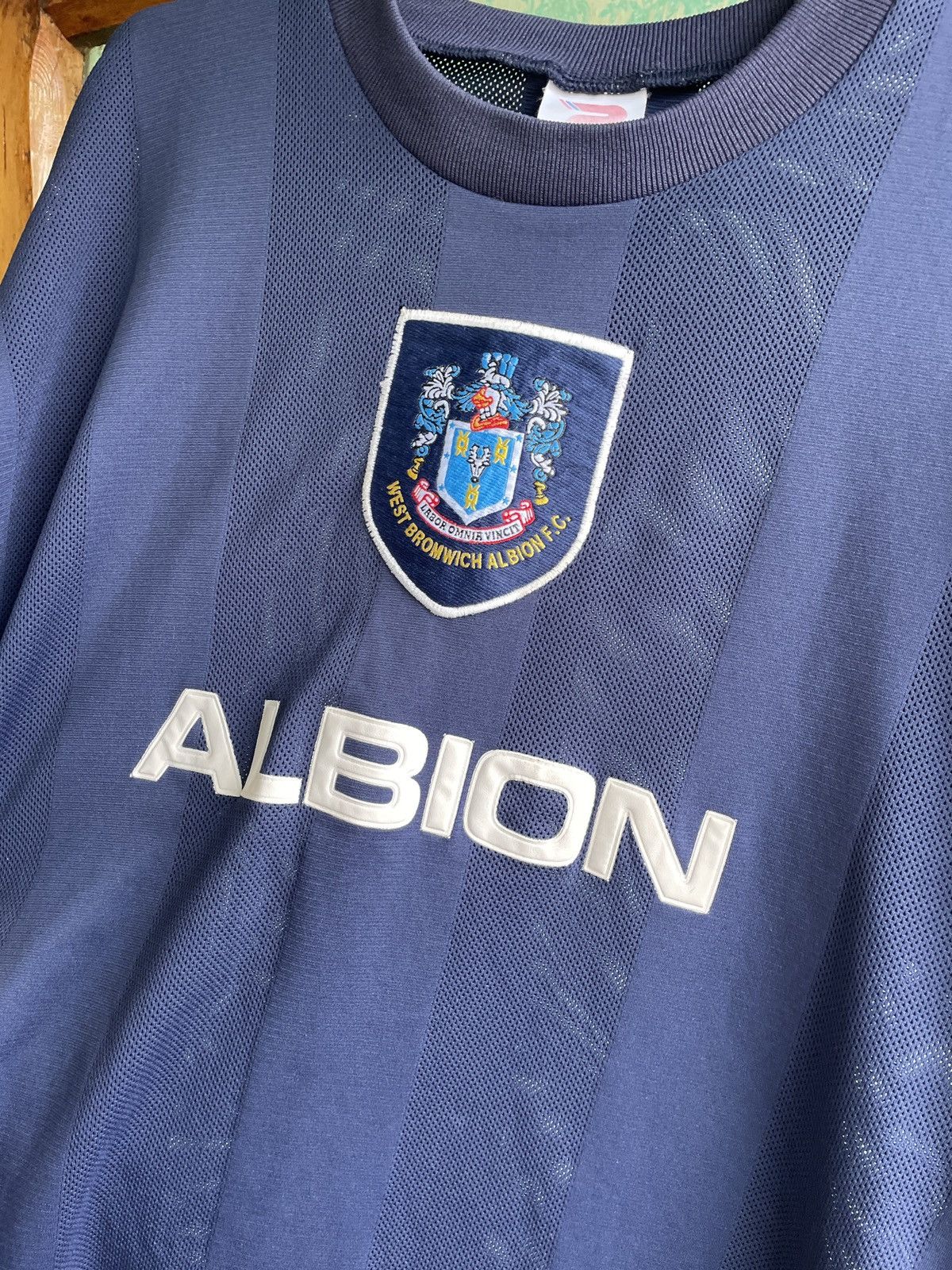 Vintage Vintage West Bromwich Albion Patrick Football Shirt 1995/97 Size US L / EU 52-54 / 3 - 15 Thumbnail