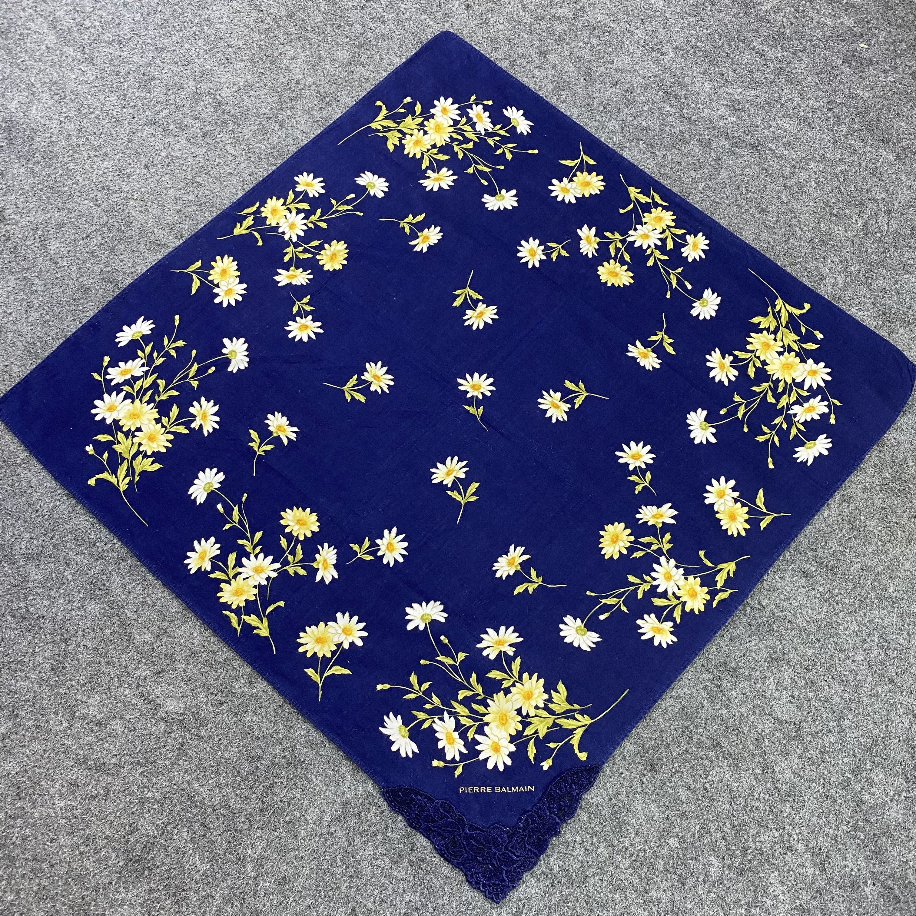 Pierre Balmain Pierre Balmain Handkerchief / Bandana / Neckerchief -B684 Size ONE SIZE - 4 Thumbnail