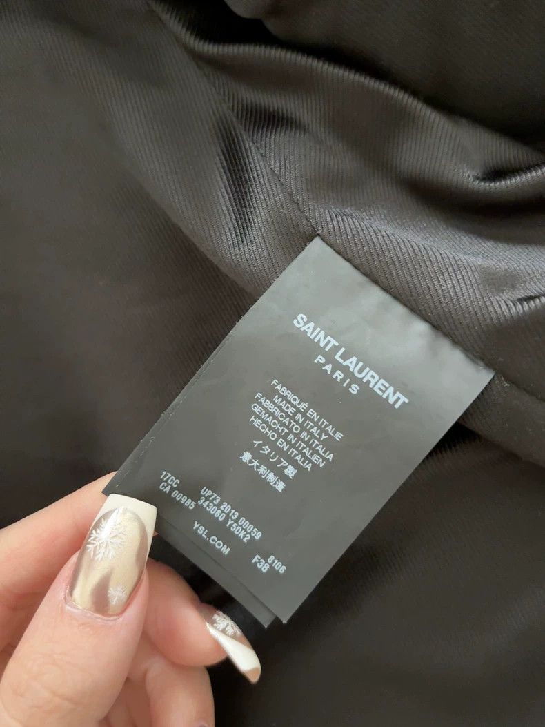 Saint Laurent Paris Saint Laurent Paris Leather jacket Size XS / US 0-2 / IT 36-38 - 7 Thumbnail