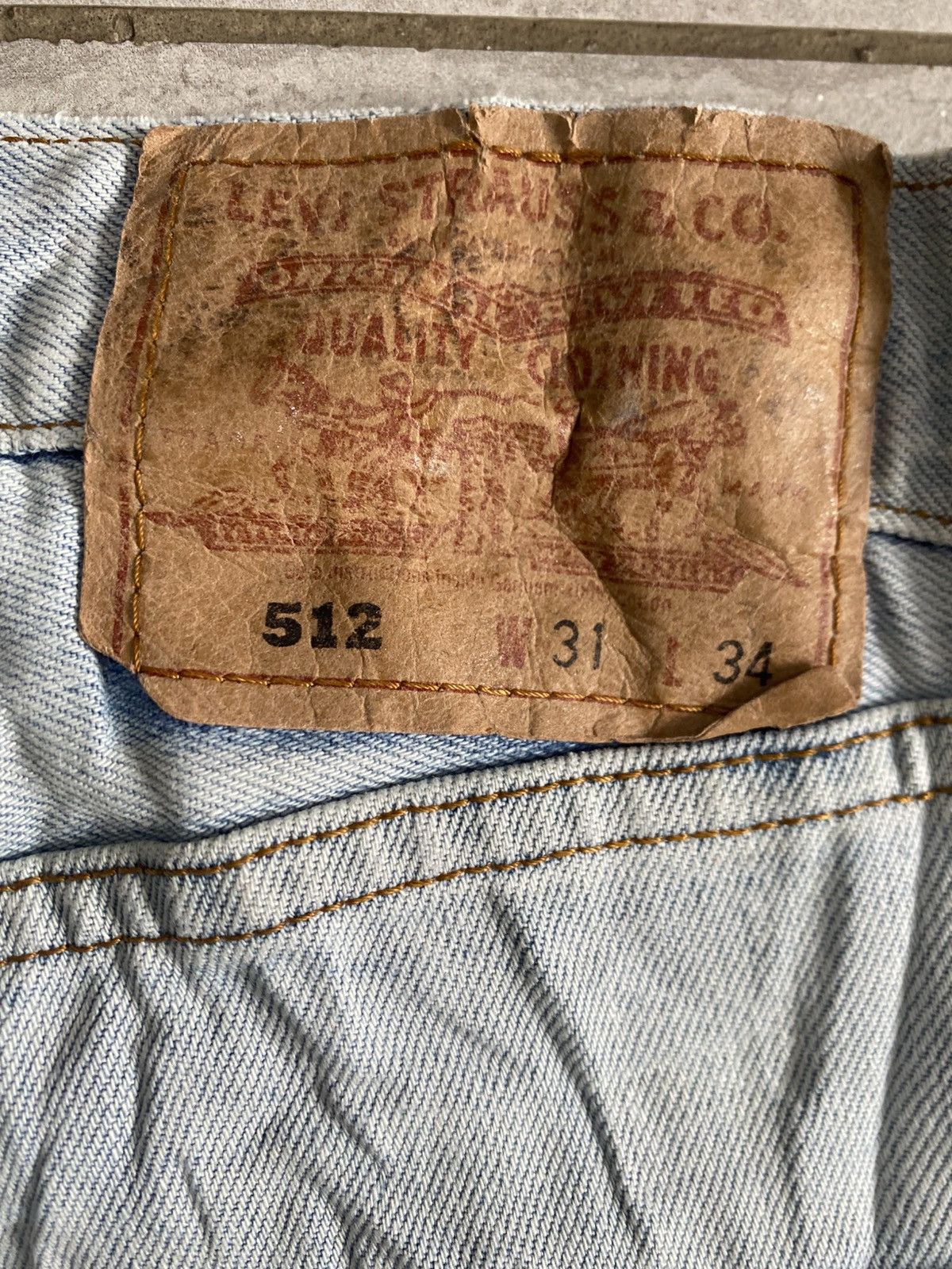Levi's LEVIS 512 JAPAN Size US 31 - 12 Thumbnail