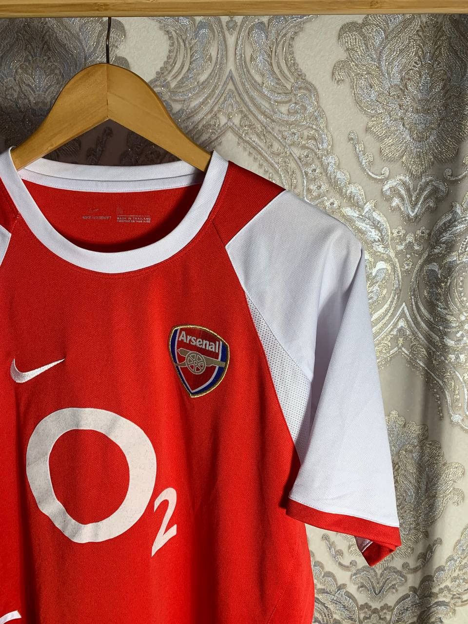 Vintage VERY RARE NIKE FC ARSENAL LONDON ENGLAND SOCCER JERSEY RETRO Size US XL / EU 56 / 4 - 3 Thumbnail
