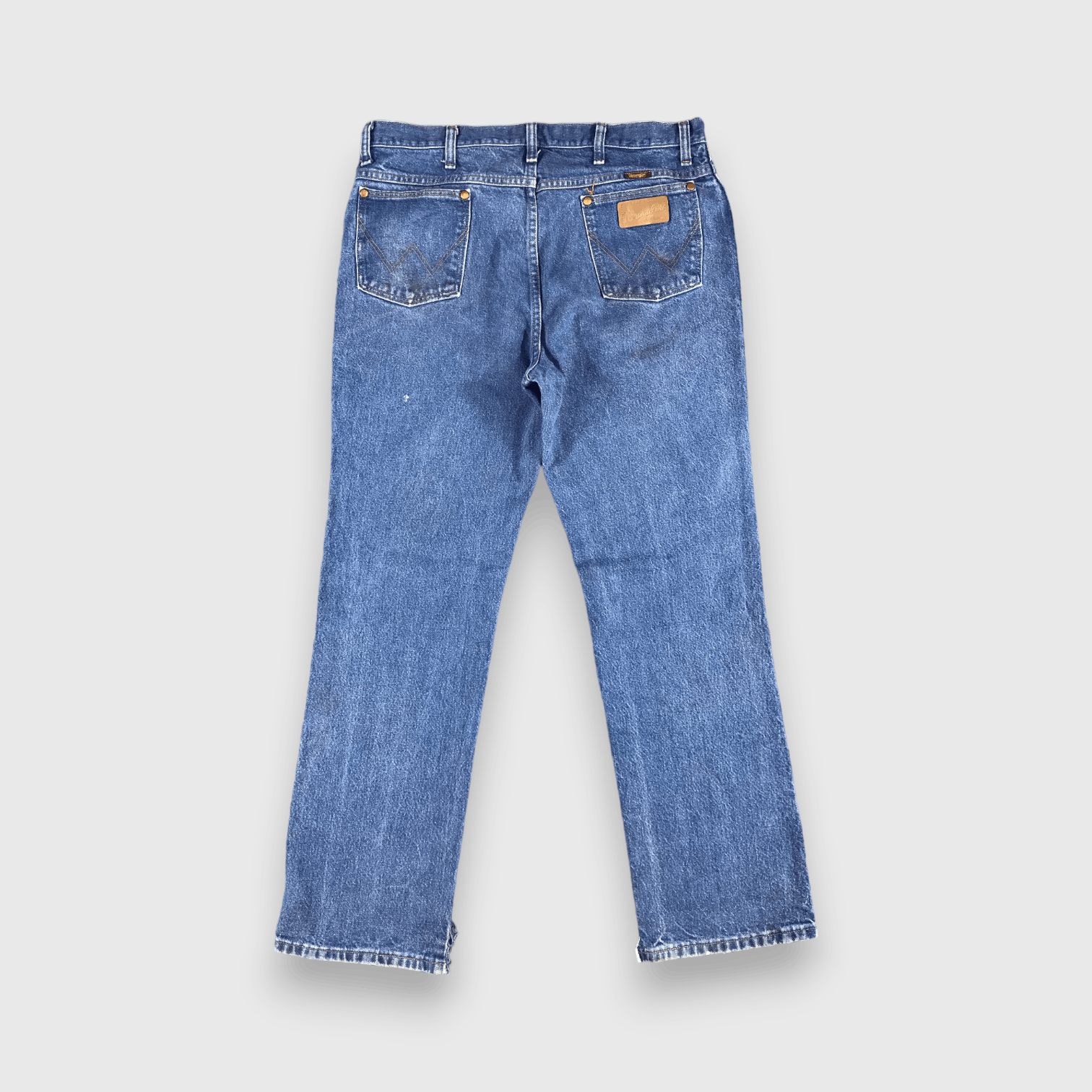 Vintage Vintage Blue Wash Wrangler Jeans-J2111 Size US 35 - 2 Thumbnail