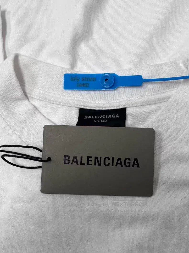 Balenciaga Balenciaga Letter Printed Round Neck Short Sleeve T-Shirt Size US M / EU 48-50 / 2 - 5 Thumbnail