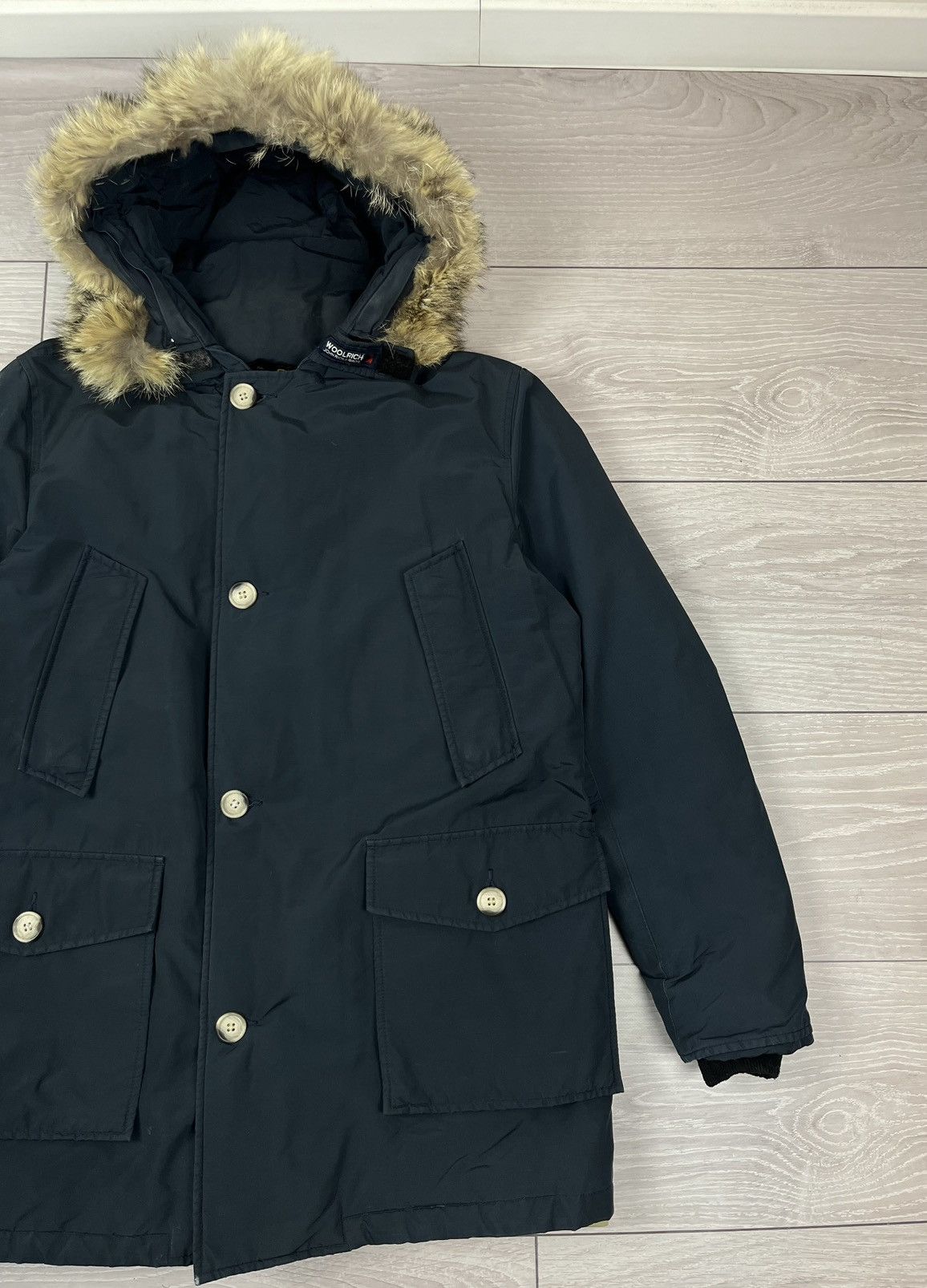 Woolrich Woolen Mills Woolrich Arctic Down Puffer Fur Fuzzy Parka Jacket Size US L / EU 52-54 / 3 - 4 Thumbnail