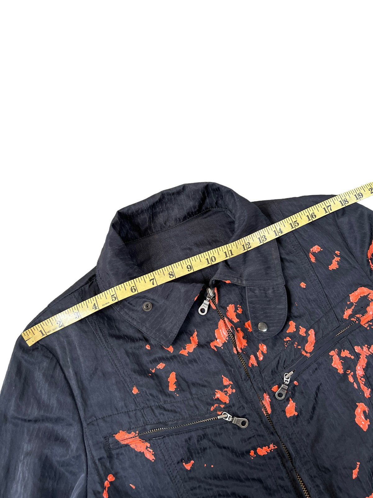 5351 POUR LES HOMMES 5351 Pour Les Hommes Multipocket Tech Painted Jumpsuit Size US 34 / EU 50 - 12 Thumbnail