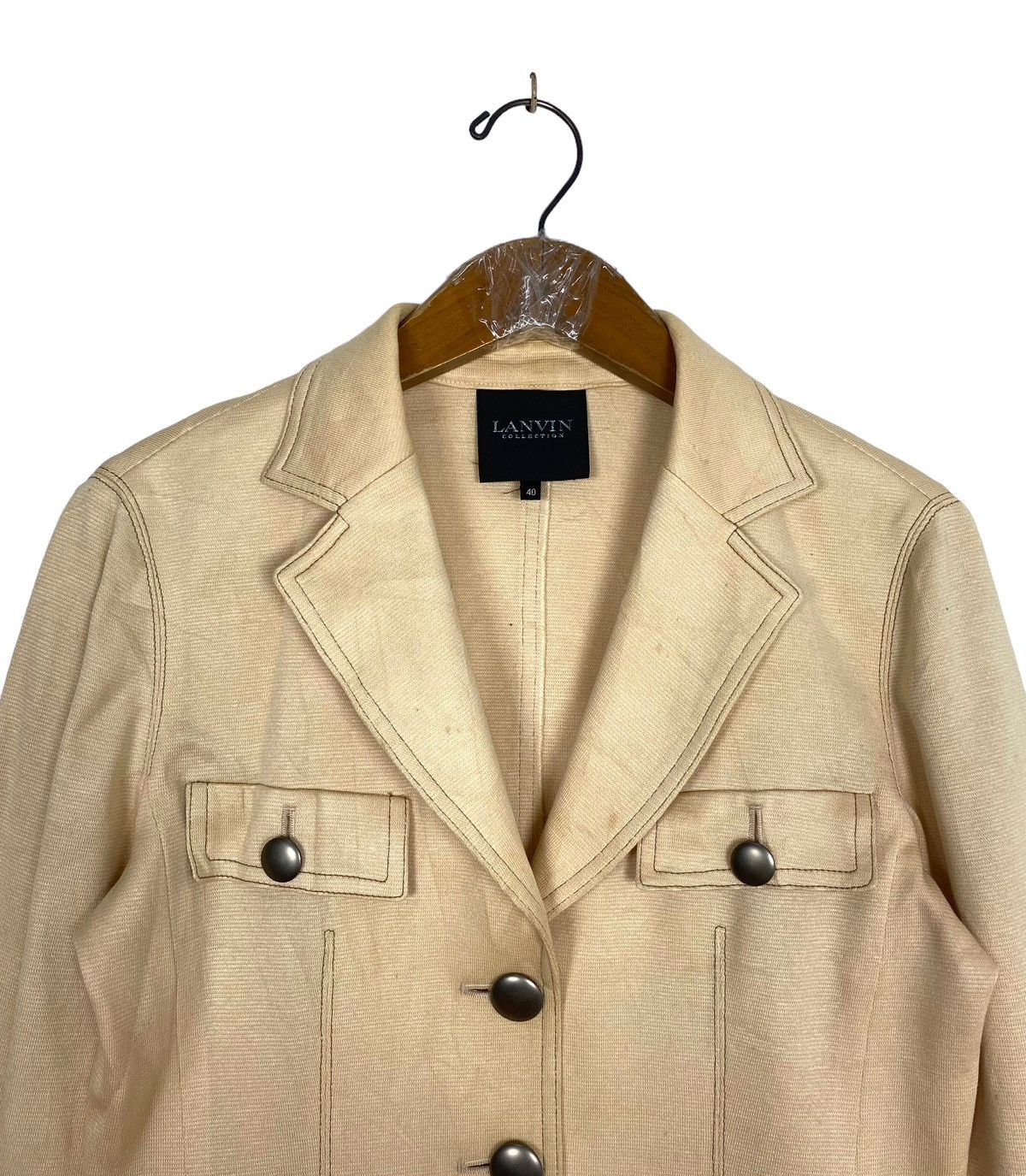 Lanvin Rare‼️ Lanvin Collection Safari Jacket Size S / US 4 / IT 40 - 4 Thumbnail