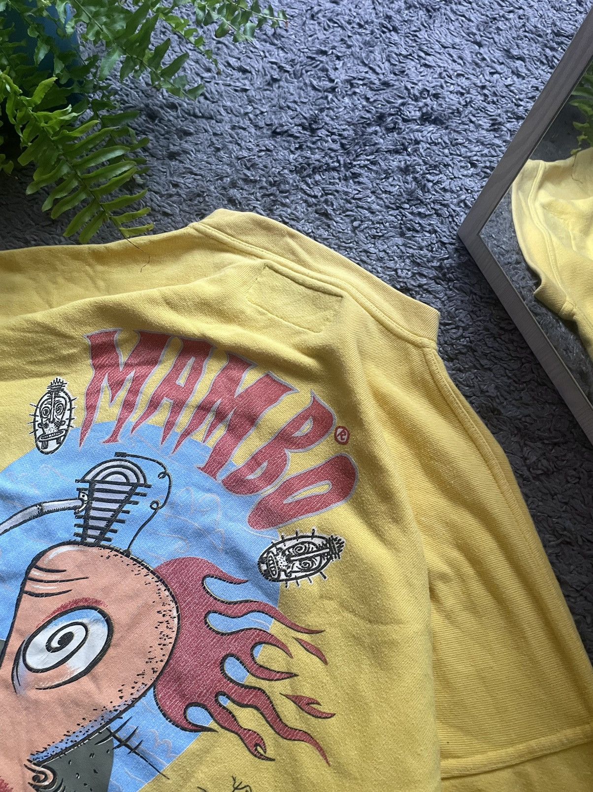 Mambo × Vintage 90s Mambo Sweatshirt 1995 Streetwear Big Logo Rare Y2k Size US L / EU 52-54 / 3 - 6 Thumbnail