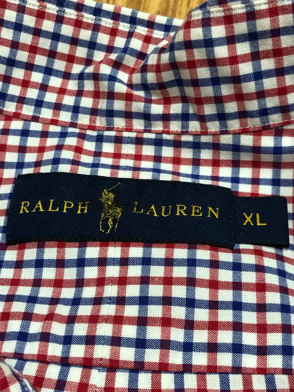 Polo Ralph Lauren Vintage Polo Ralph Lauren Checkered Button Up Shirt Size XL Size US XL / EU 56 / 4 - 2 Thumbnail