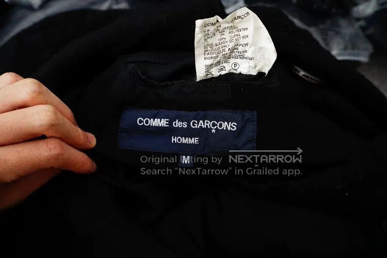 Comme des Garcons Comme Des Garcons Blended Fleece Wool Jacket Size US M / EU 48-50 / 2 - 7 Thumbnail