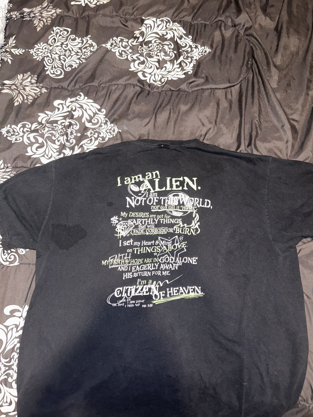 Other × Vintage VINTAGE ALIEN GRAPHIC Size US XL / EU 56 / 4 - 2 Thumbnail