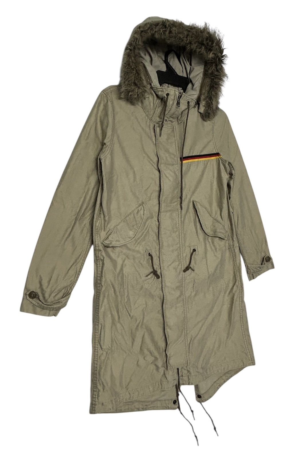 Hysteric Glamour × Japanese Brand × Vintage 💥🔥VINTAGE HYSTERIC GLAMOUR FUR PARKAS ZIPPER TAP BUTTON Size US S / EU 44-46 / 1 - 5 Thumbnail