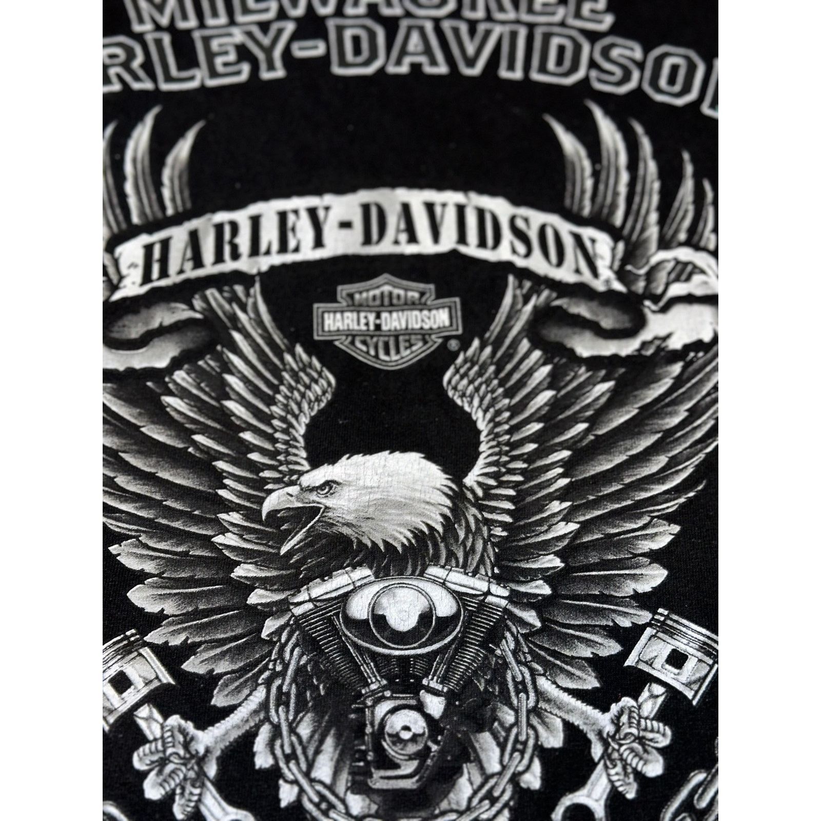 Harley Davidson 🔥 Vintage Harley-Davidson Milwaukee Tee 🦅🏍 XL — Size US XL / EU 56 / 4 - 4 Thumbnail