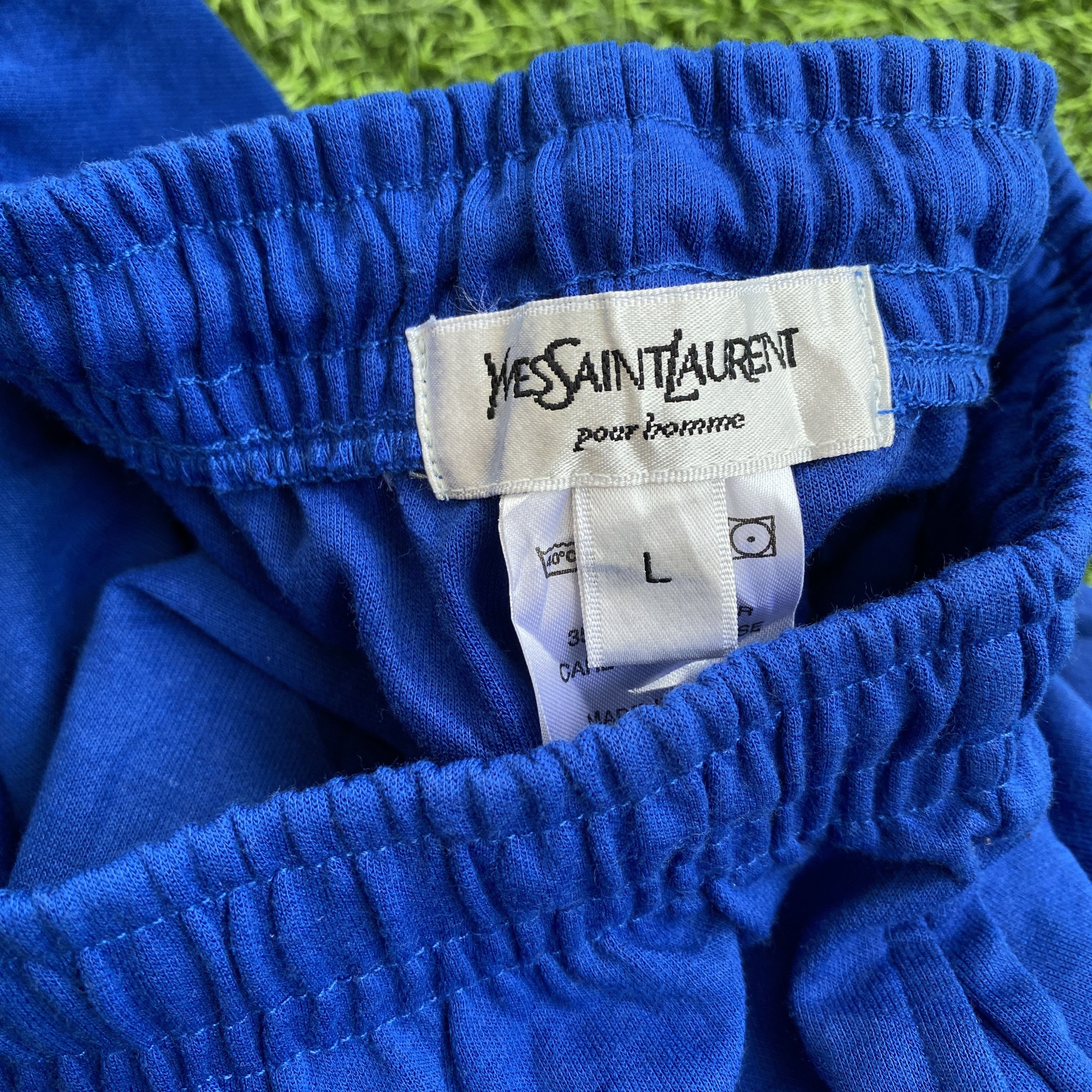 Vintage × Yves Saint Laurent Vintage Yves Saint Laurent Embordiery Logo Boardshort Size US 30 / EU 46 - 5 Thumbnail
