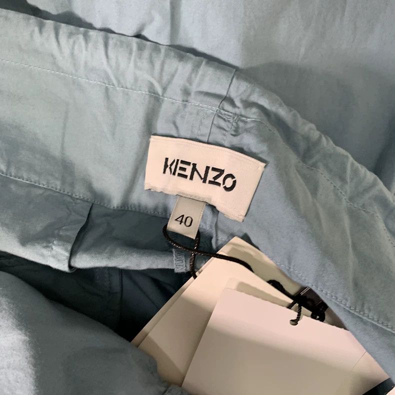 Kenzo KENZO Solid color cotton casual pants Size 26" / US 2 / IT 38 - 6 Thumbnail