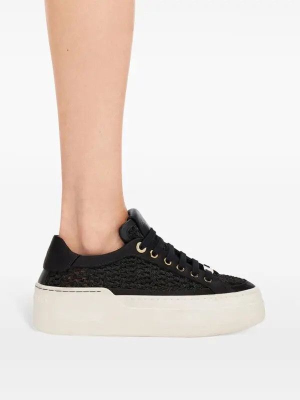Salvatore Ferragamo o1y0426 Low-Top Sneakers in Black Size US 10 / IT 40 - 5 Thumbnail