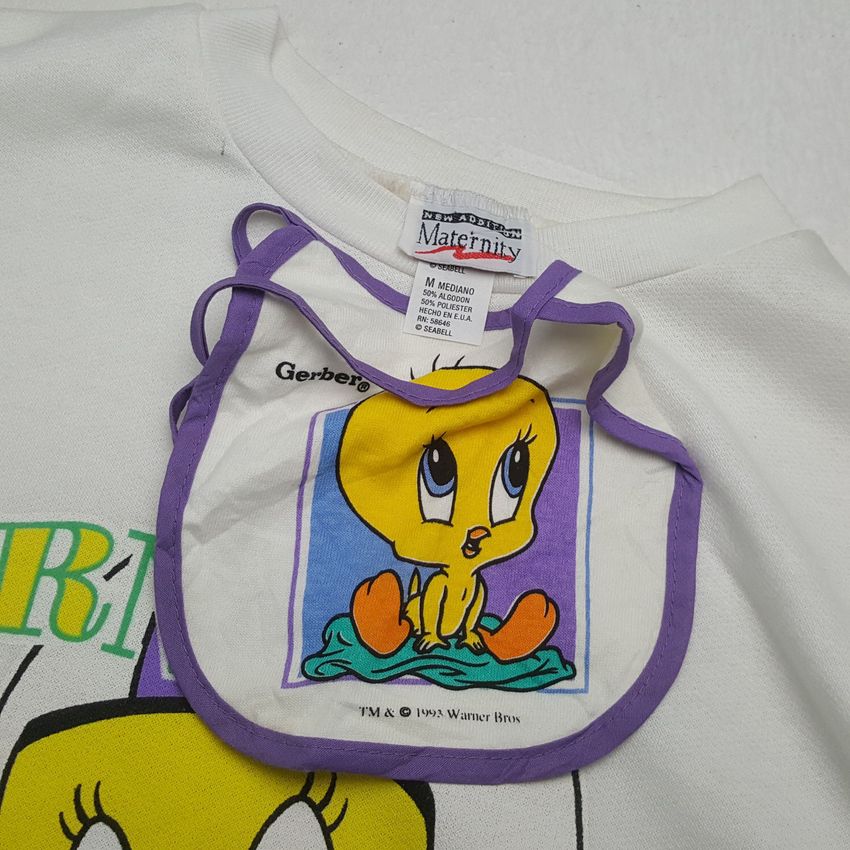 Vintage Tweety Warner Bros Vintage Sweatshirt RR6 Size US M / EU 48-50 / 2 - 4 Thumbnail