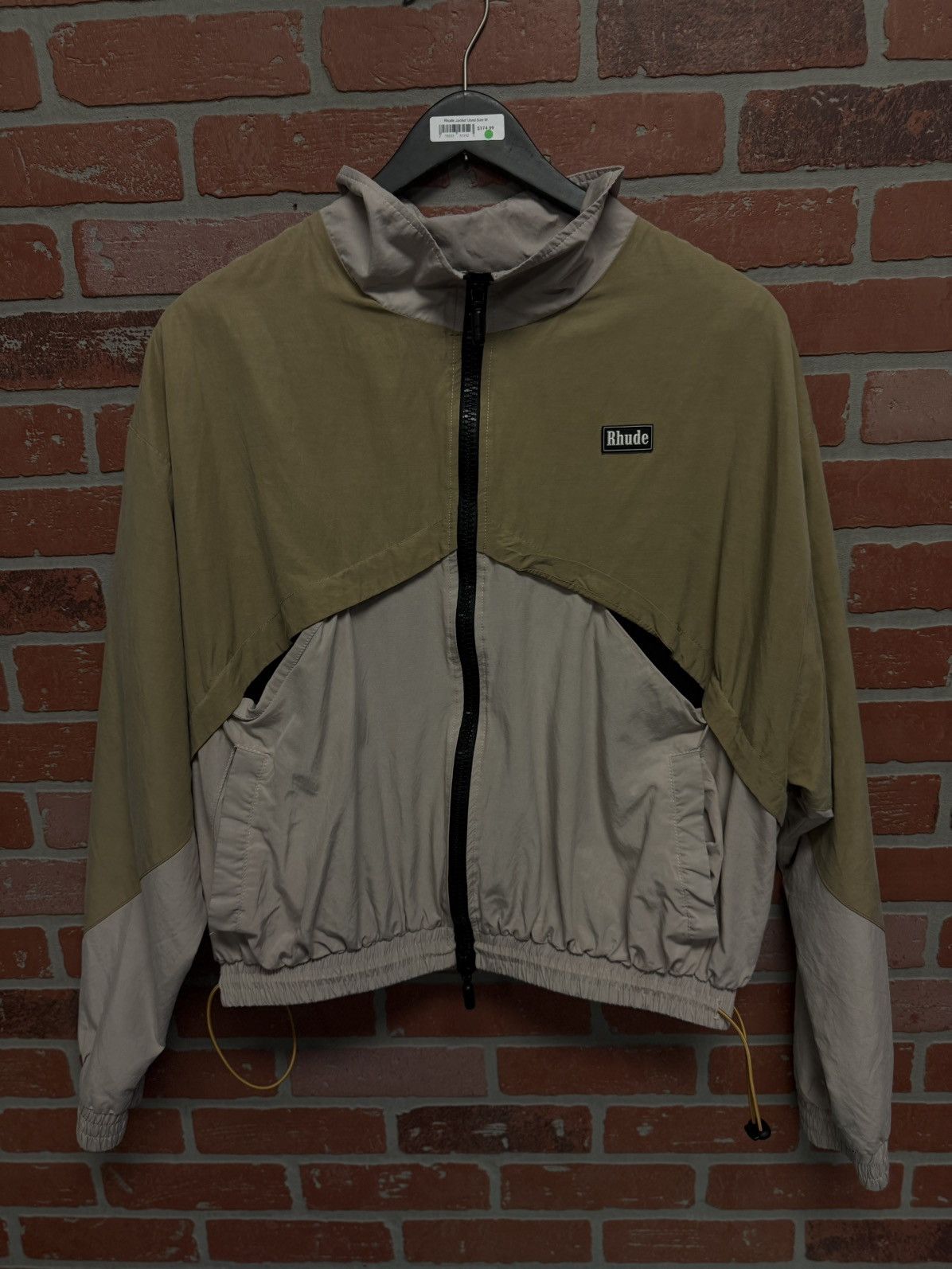 Rhude Rhude Tan Flight Jacket Size M Zip Up Size US M / EU 48-50 / 2 - 3 Thumbnail