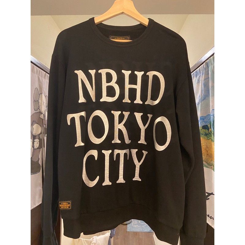 Neighborhood Neighborhood NBHD Tokyo City sweatershirt Wtaps crewneck Size US L / EU 52-54 / 3 - 4 Thumbnail
