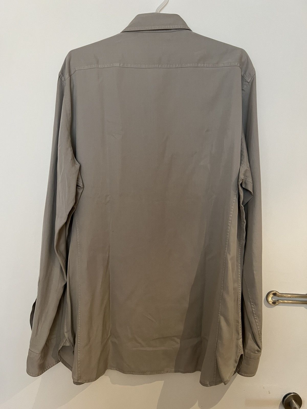 Tom Ford Tom ford long sleeve dress shirt size 17/43 beige Size US XL / EU 56 / 4 - 2 Thumbnail