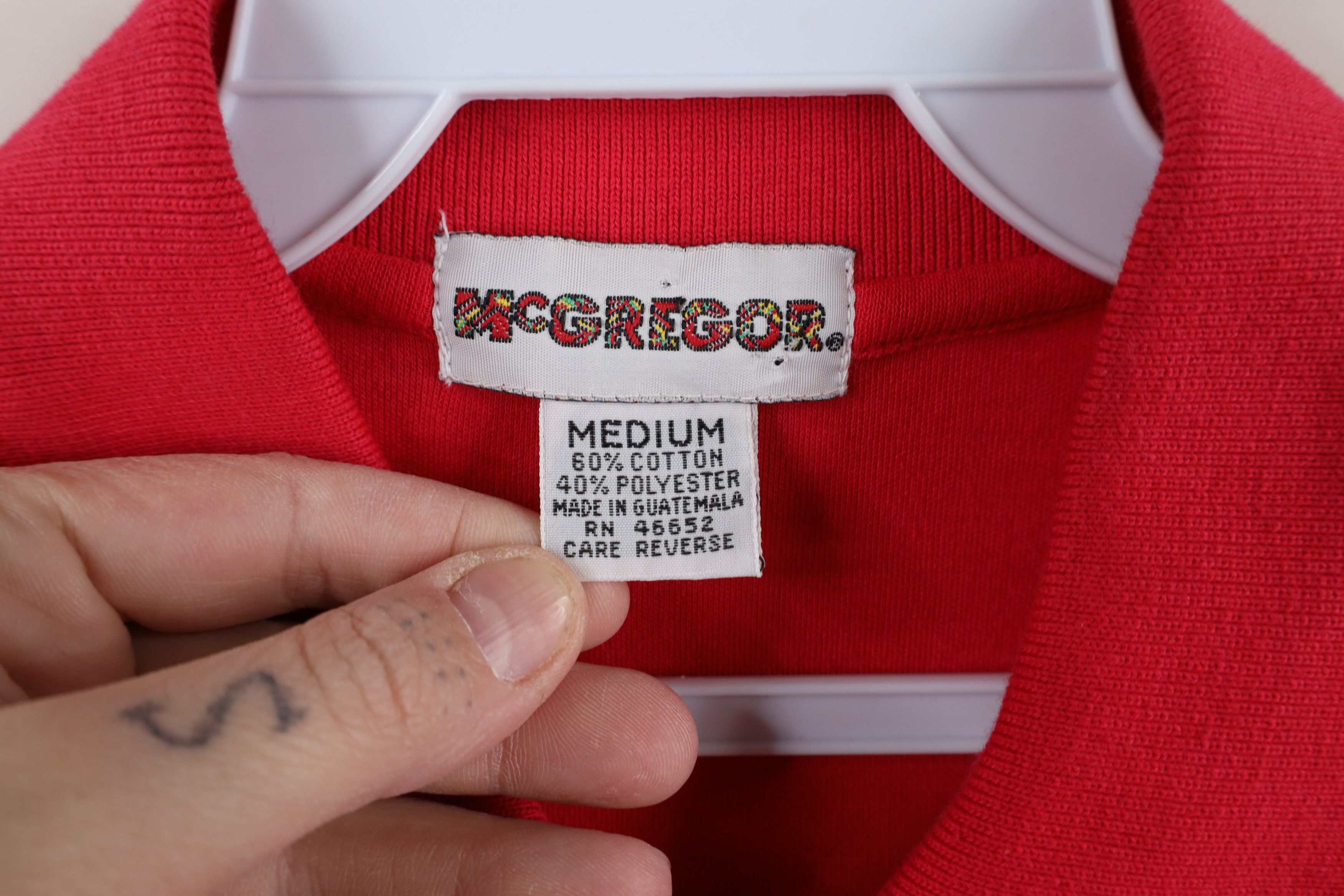 Vintage Deadstock Vintage 80s 90s Streetwear Soft Cotton Polo Shirt Size US M / EU 48-50 / 2 - 5 Thumbnail