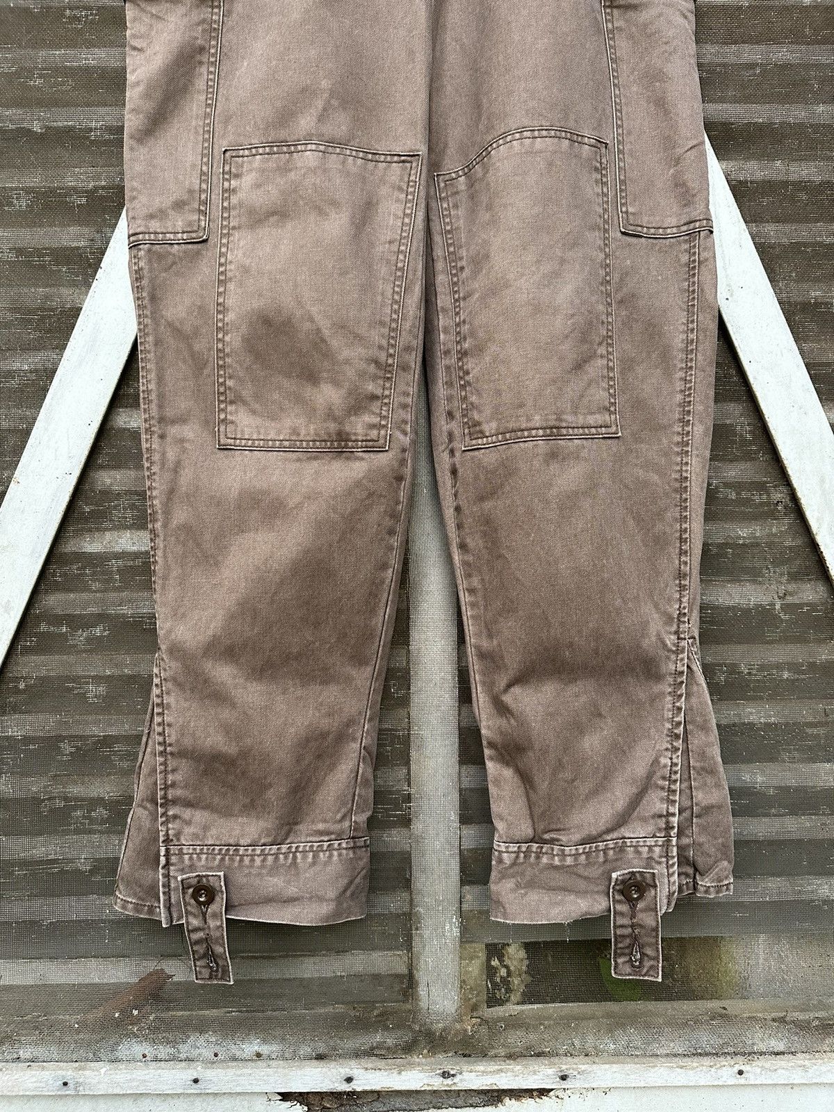 Vintage 👹Vintage John Bull Brown Cargo Pants Size US 30 / EU 46 - 8 Thumbnail