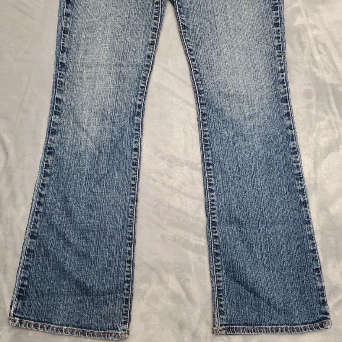 Eddie Bauer VINTAGE Eddie Bauer Jeans Womens 2 Faded Blue Denim Bootcut Everyday Comfort Pants VTG Size 26" / US 2 / IT 38 - 2 Thumbnail