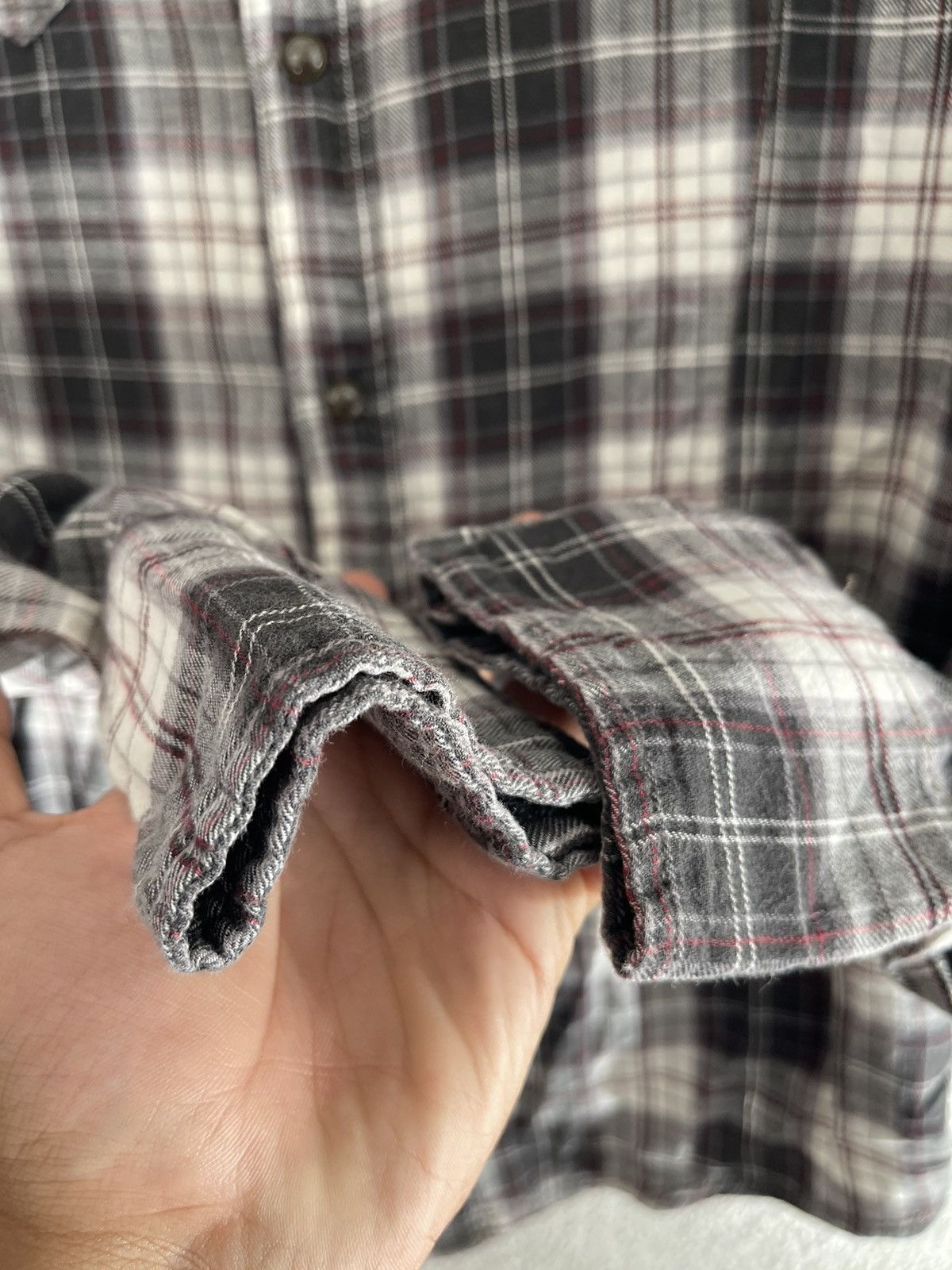 GOA GOA Plaid Check Western Flannel Button Shirt Size US M / EU 48-50 / 2 - 6 Thumbnail