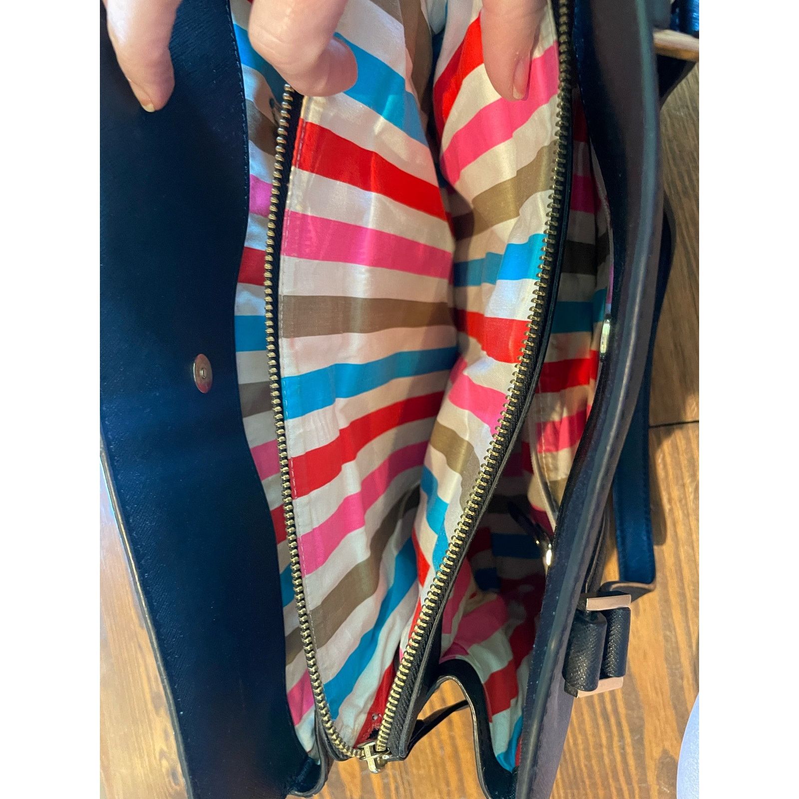 Kate Spade Kate Spade Newbury Lane Miles Saffiano Leather Shoulder Bag Size ONE SIZE - 9 Thumbnail